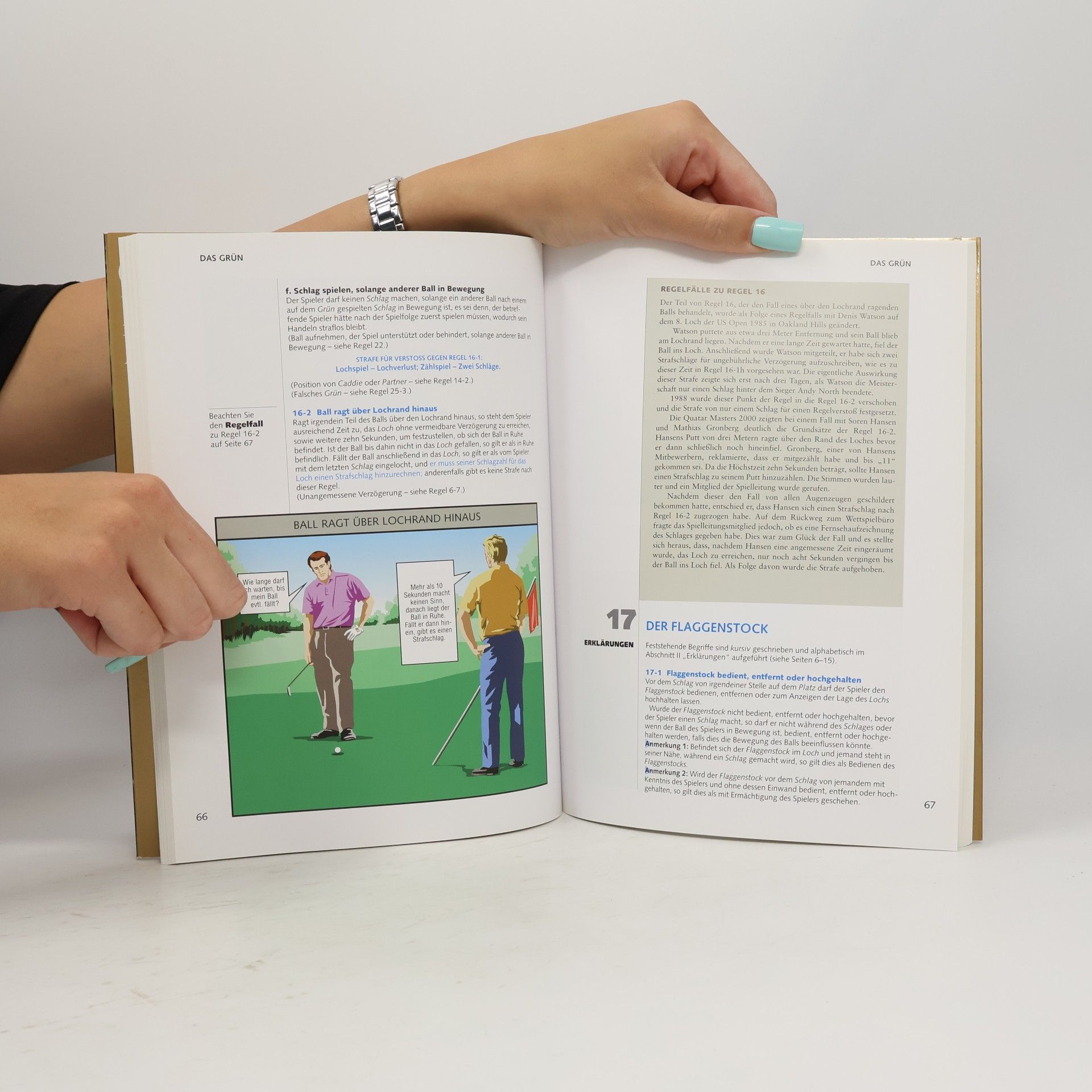 Deutscher Golf-Verband Golf-Regeln illustriert