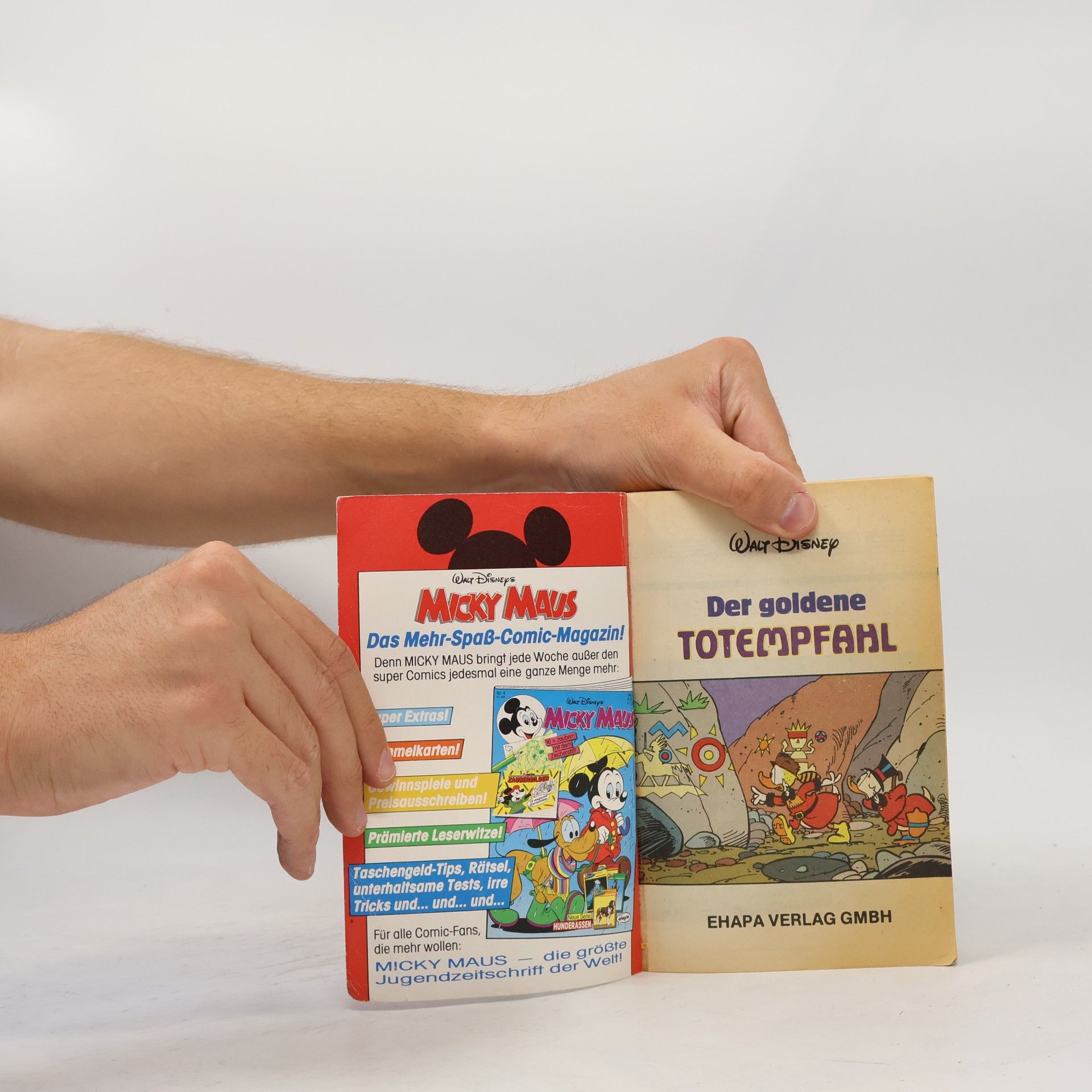 Walt Disney Lustiges Taschenbuch 162. Der goldene Totempfahl