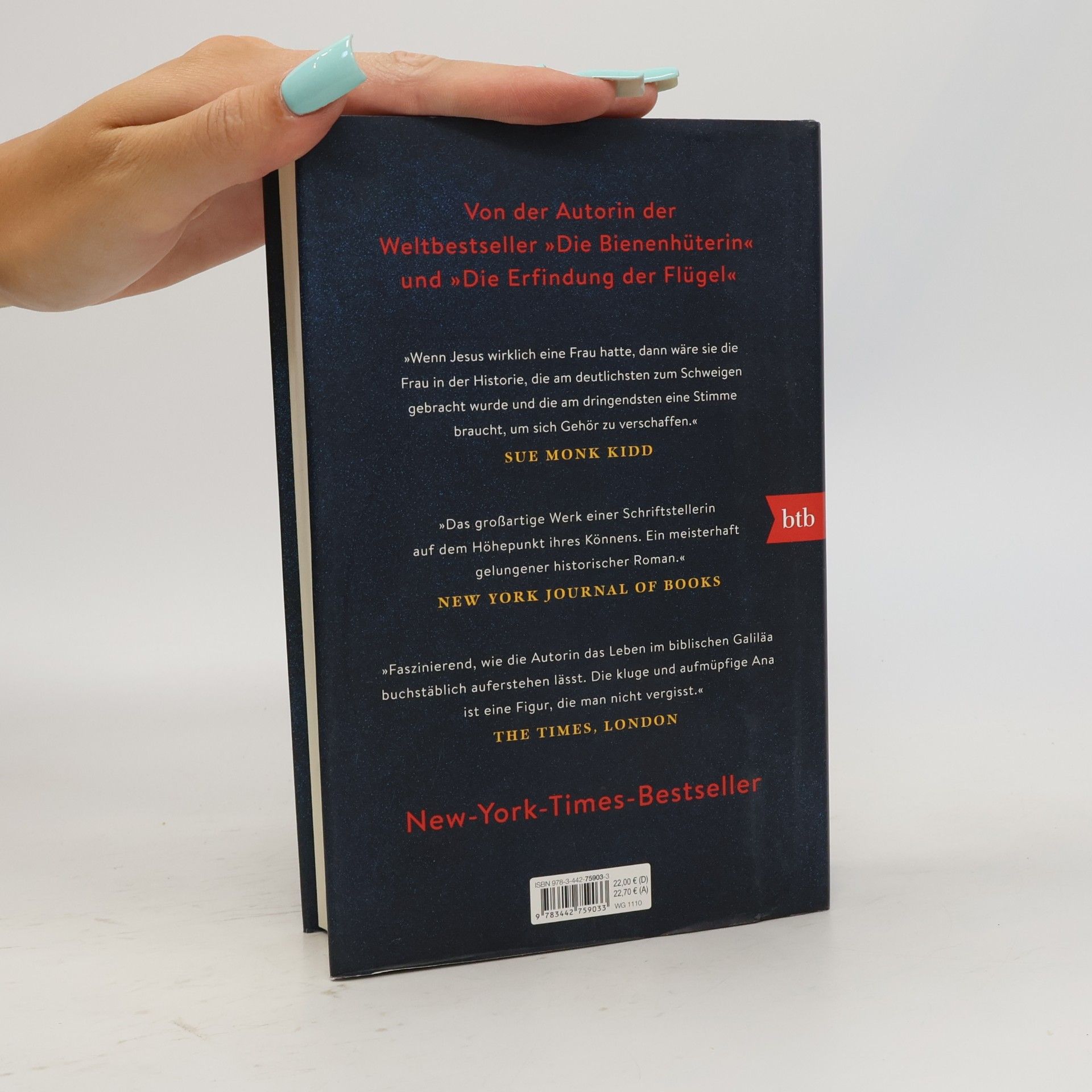 Sue Monk Kidd Das Buch Ana
