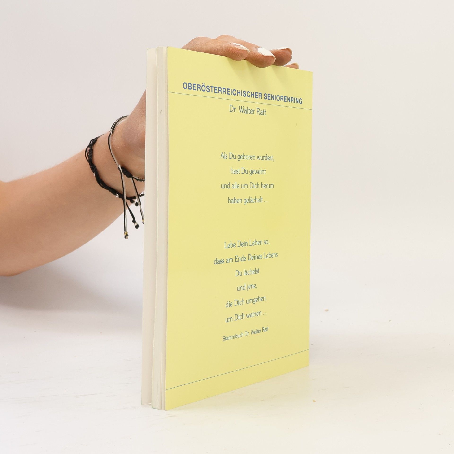 Oberösterreichischer Seniorenring Oberösterreichischer Seniorenring: Erleben - Erfahren - Erinnern - Erzählen