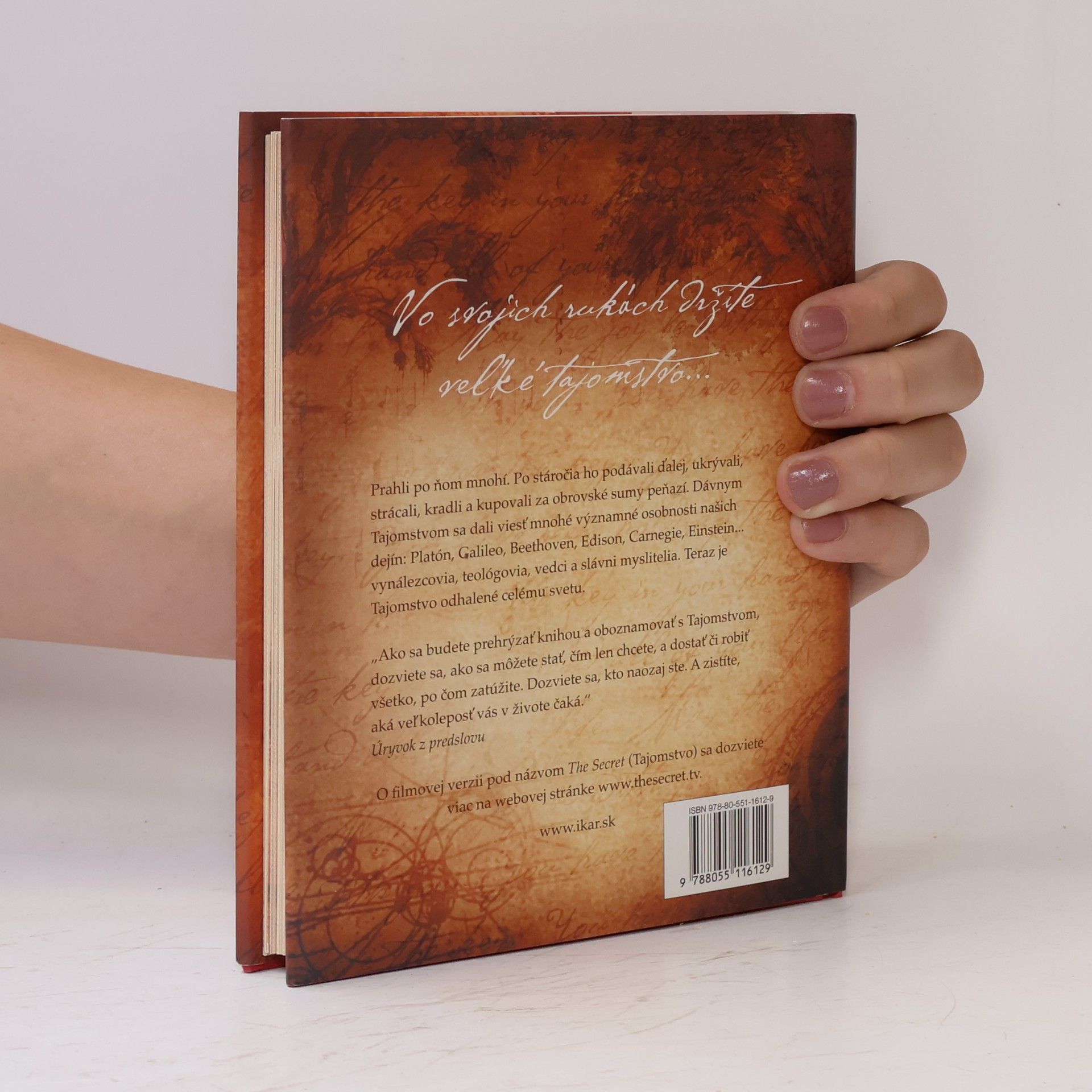 Rhonda Byrne Secret. Tajomstvo