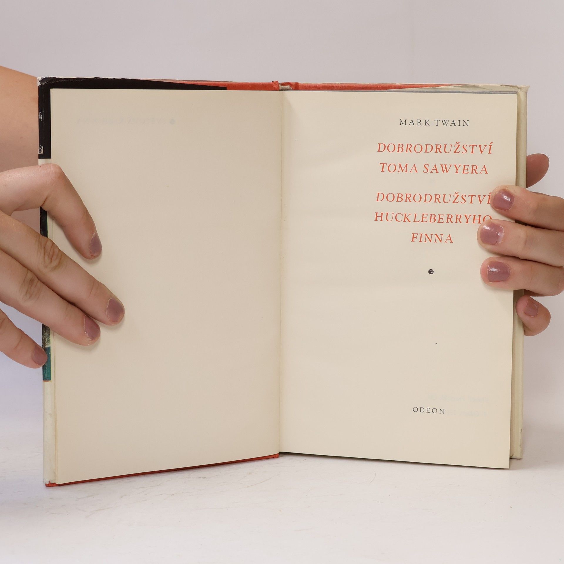 Mark Twain Dobrodružství Toma Sawyera. Dobrodružství Huckleberryho Finna