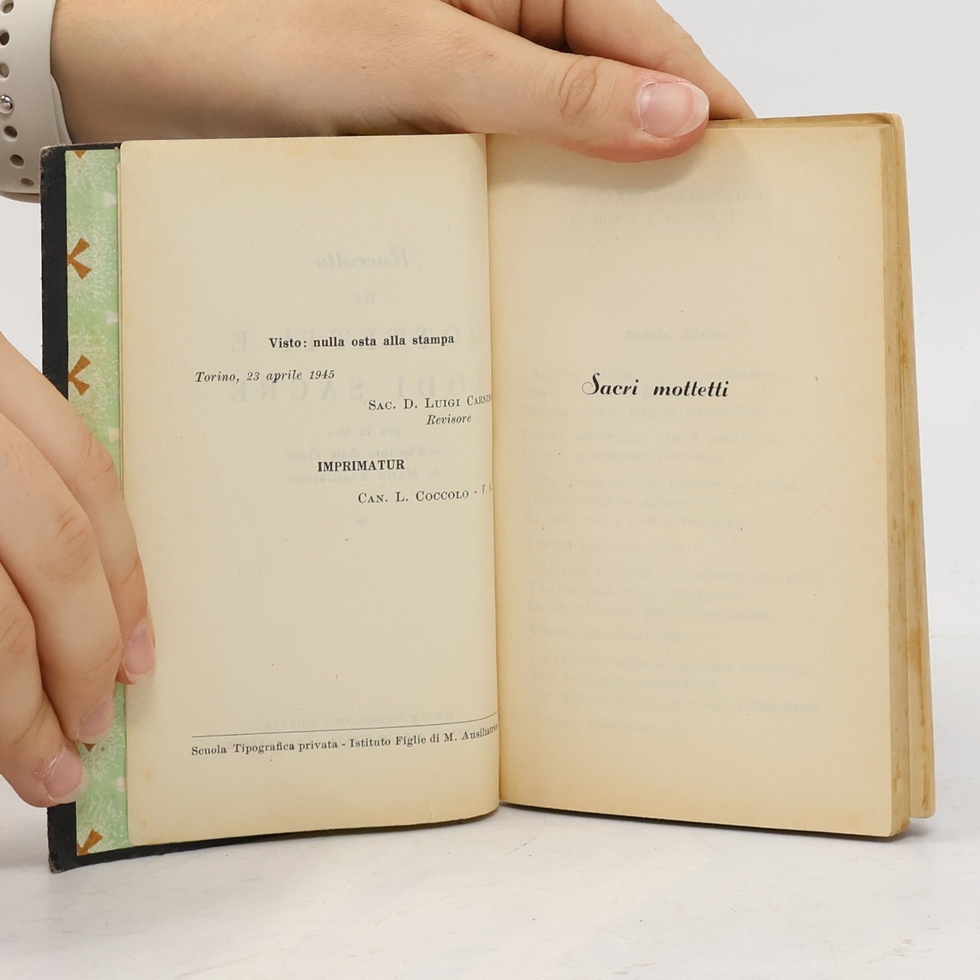 Autorenkollektiv Raccolta di mottetti e lodi sacre