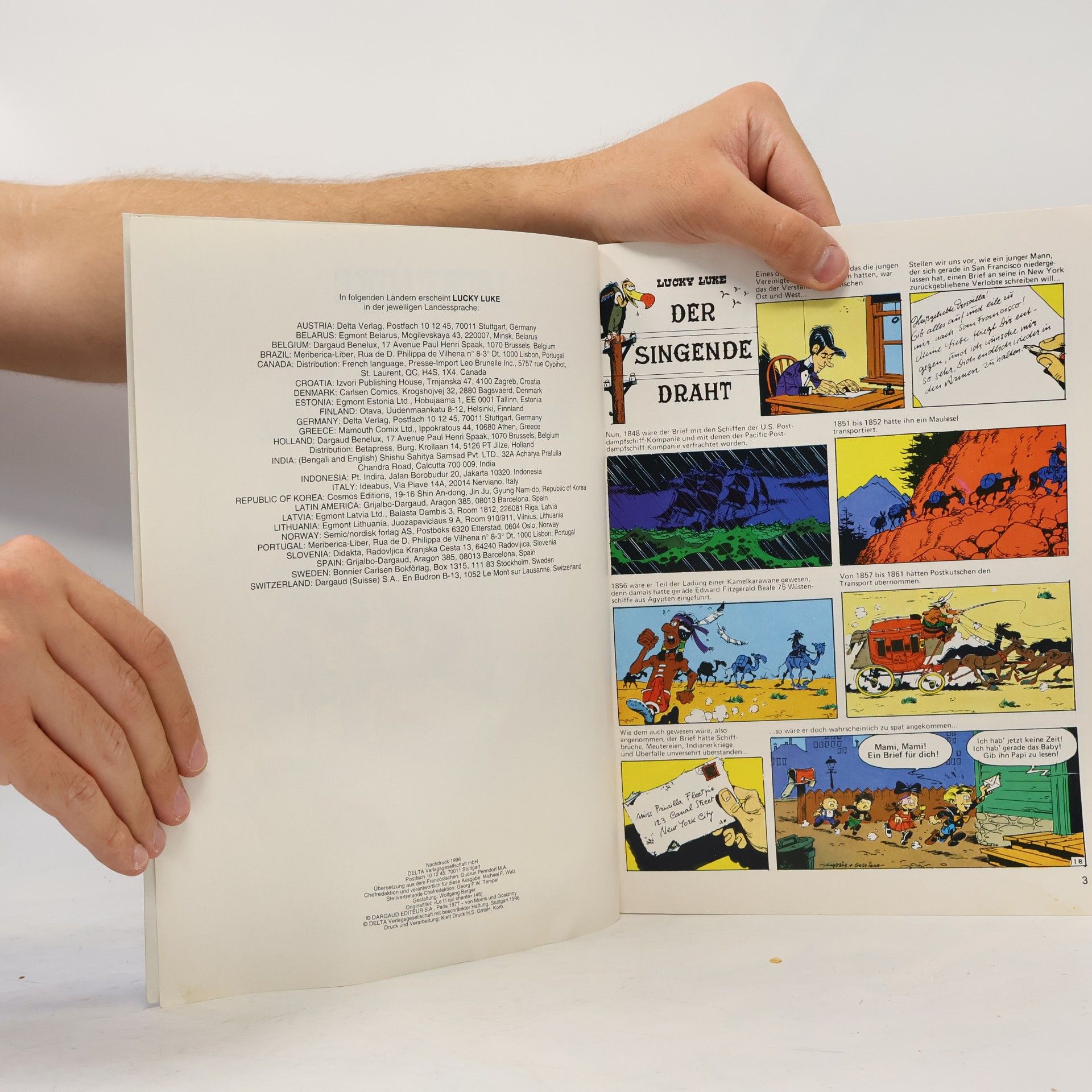 Autorenkollektiv Lucky Luke 18. Der Singende Draht