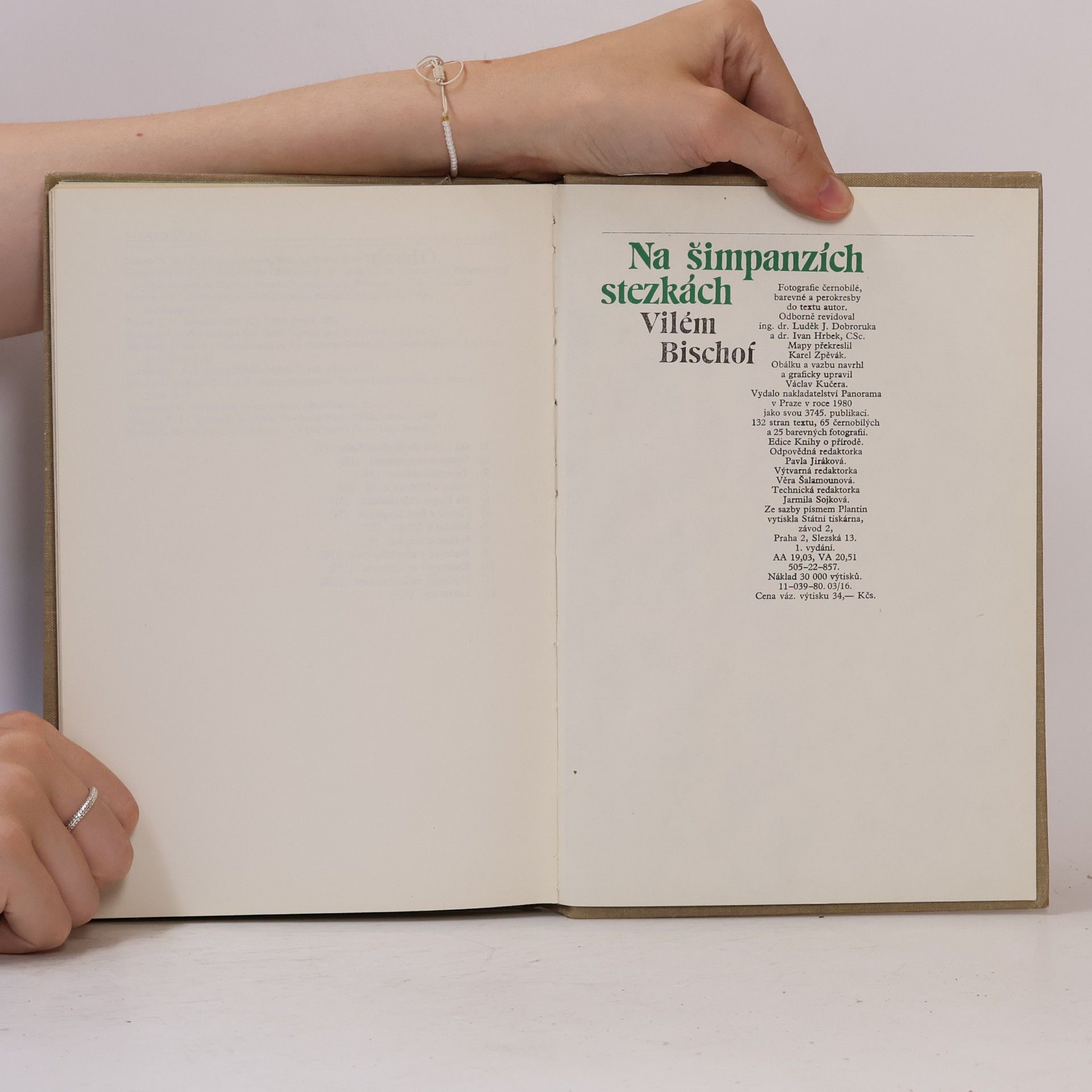 Vilém Bischof Na šimpanzích stezkách