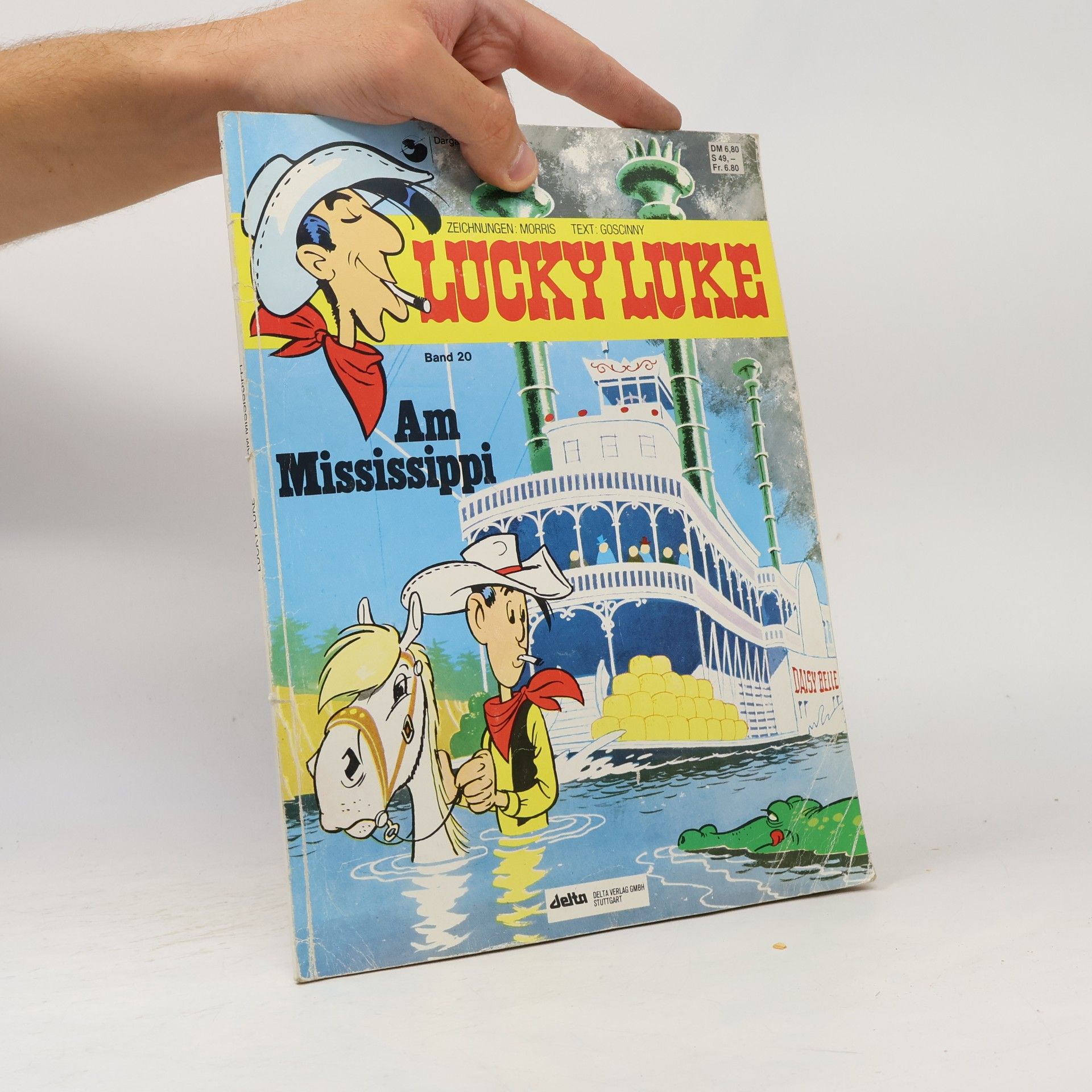 René Goscinny Lucky Luke. Band 20. Am Mississippi