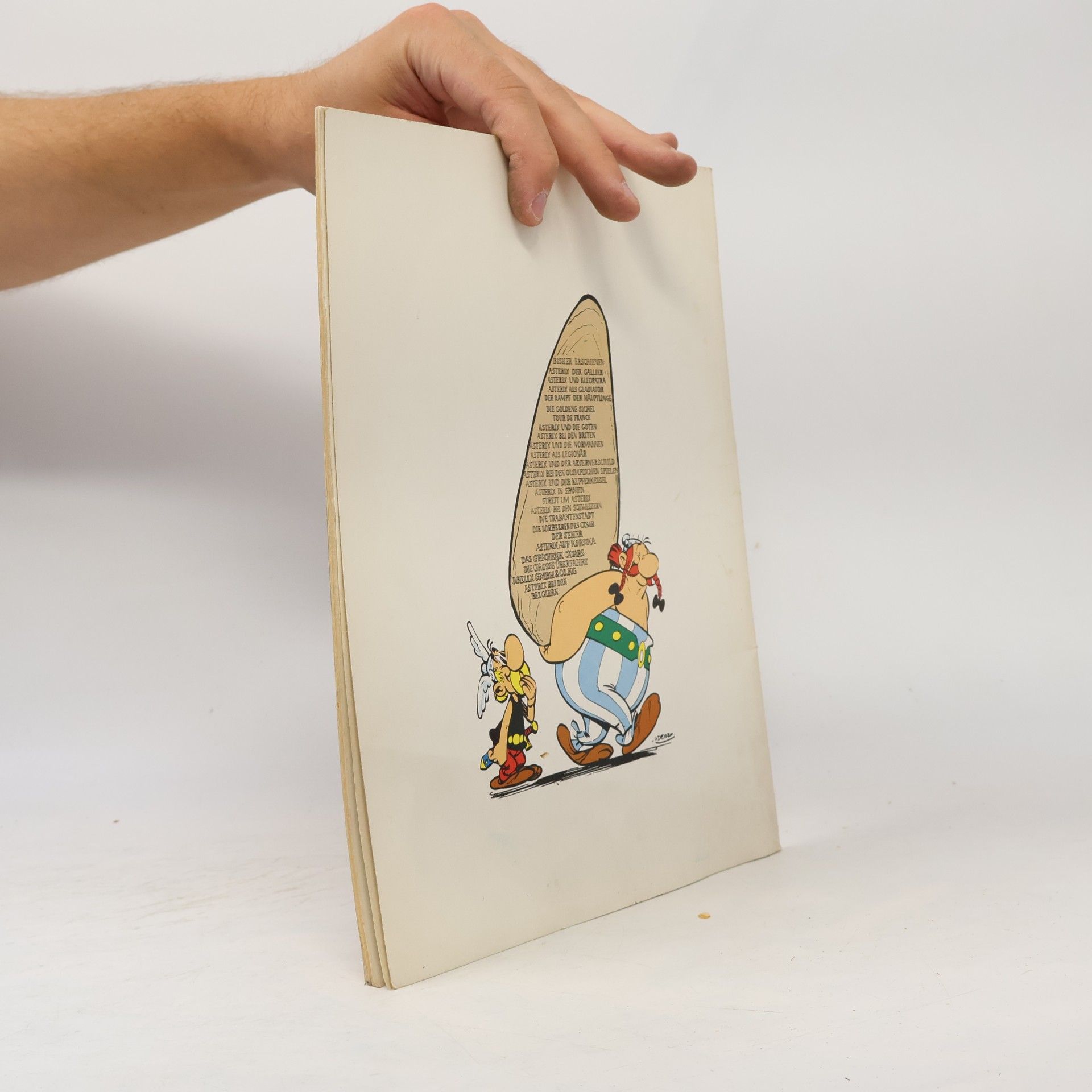 René Goscinny Asterix bei den Belgiern
