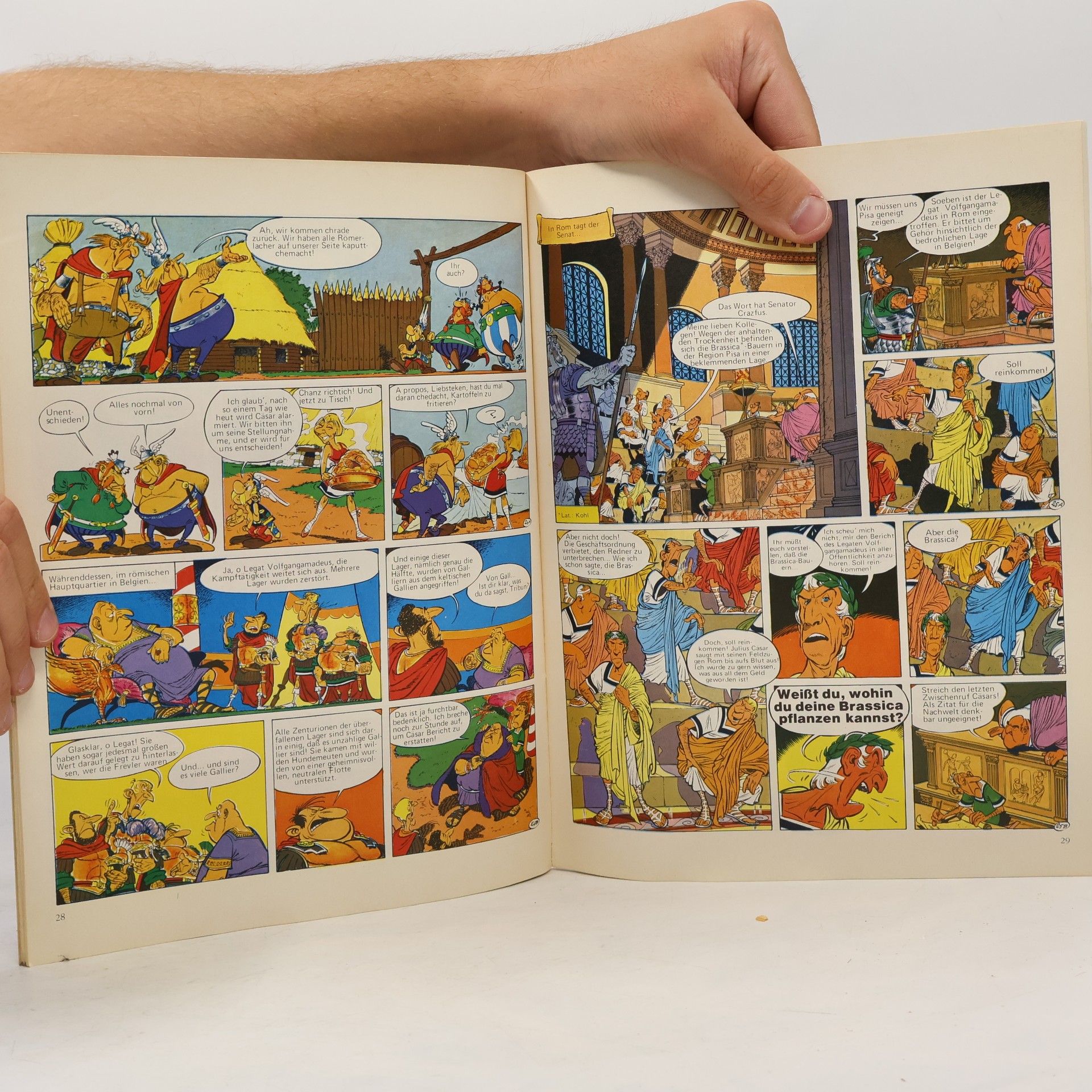 René Goscinny Asterix bei den Belgiern