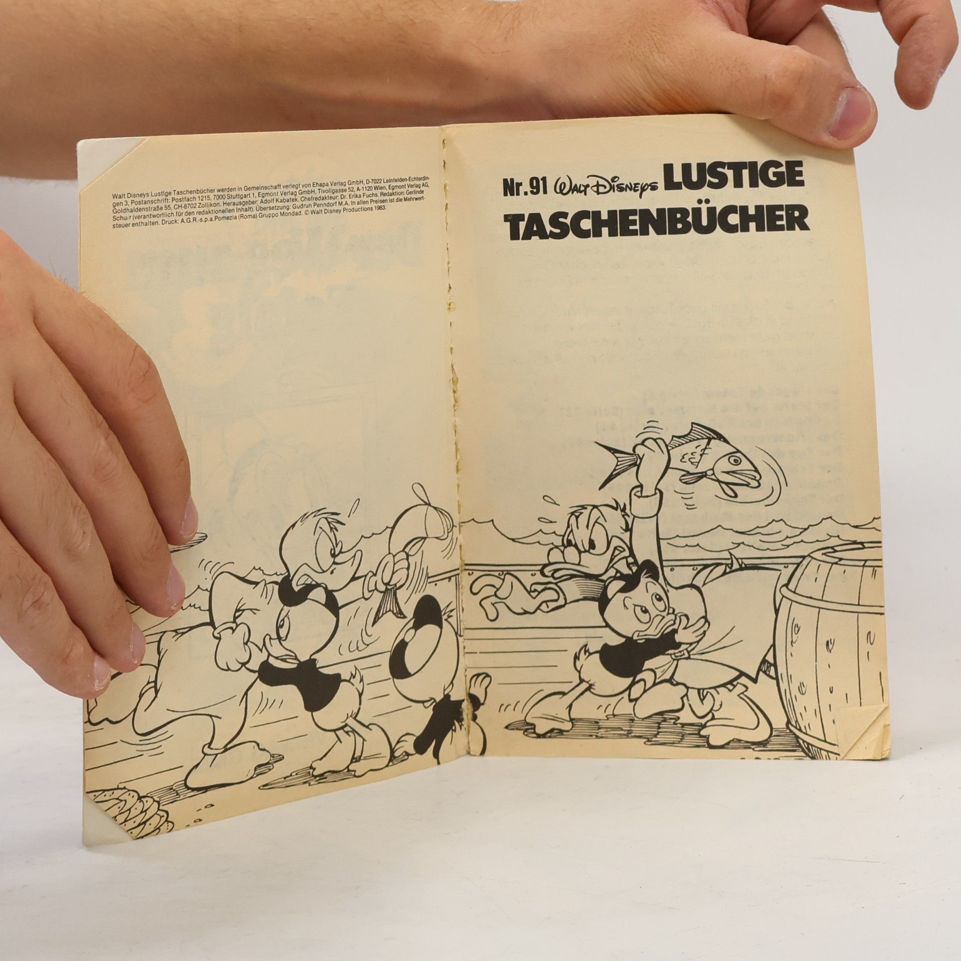 Walt Disney Lustige Taschenbücher 91