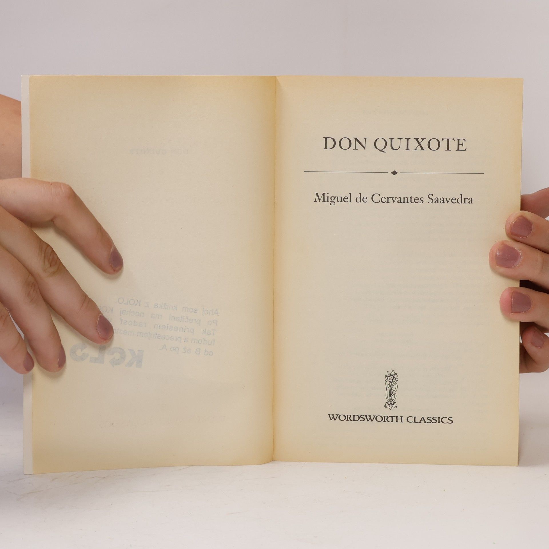 Miguel de Cervantes Don Quixote