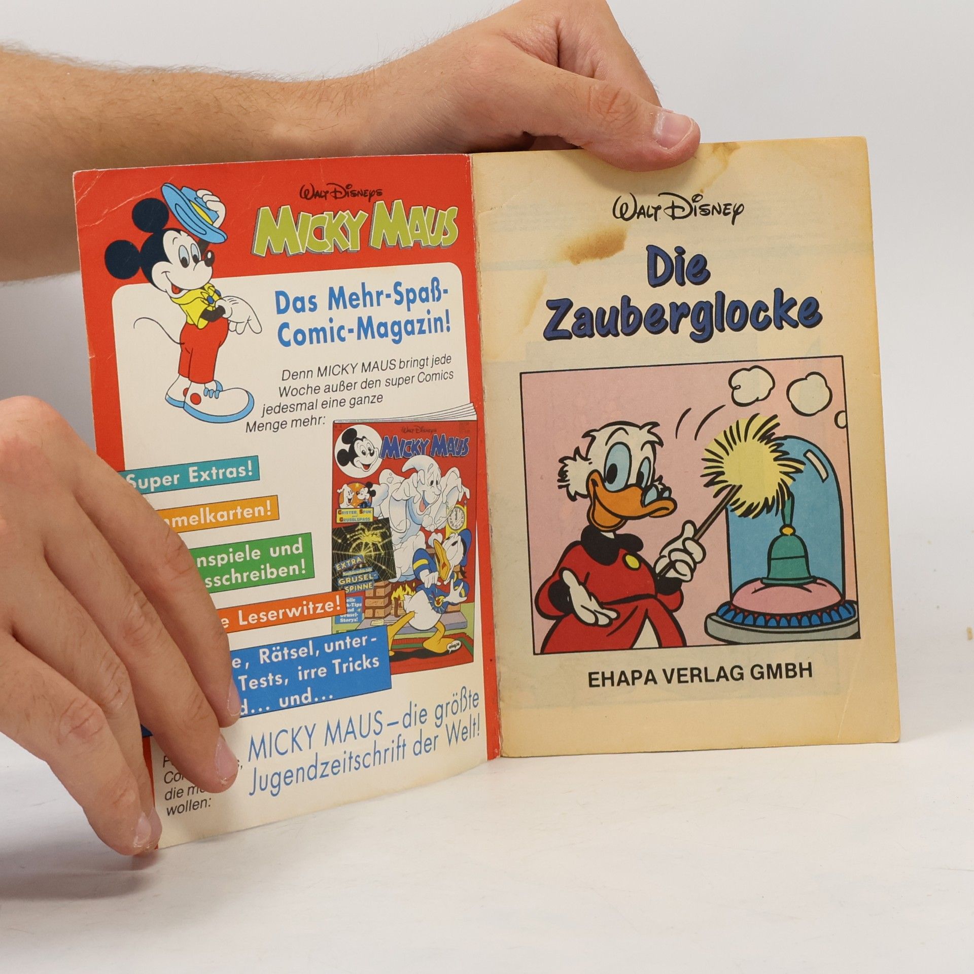 Walt Disney Lustiges Taschenbuch Nr. 183. Die Zauberglocke