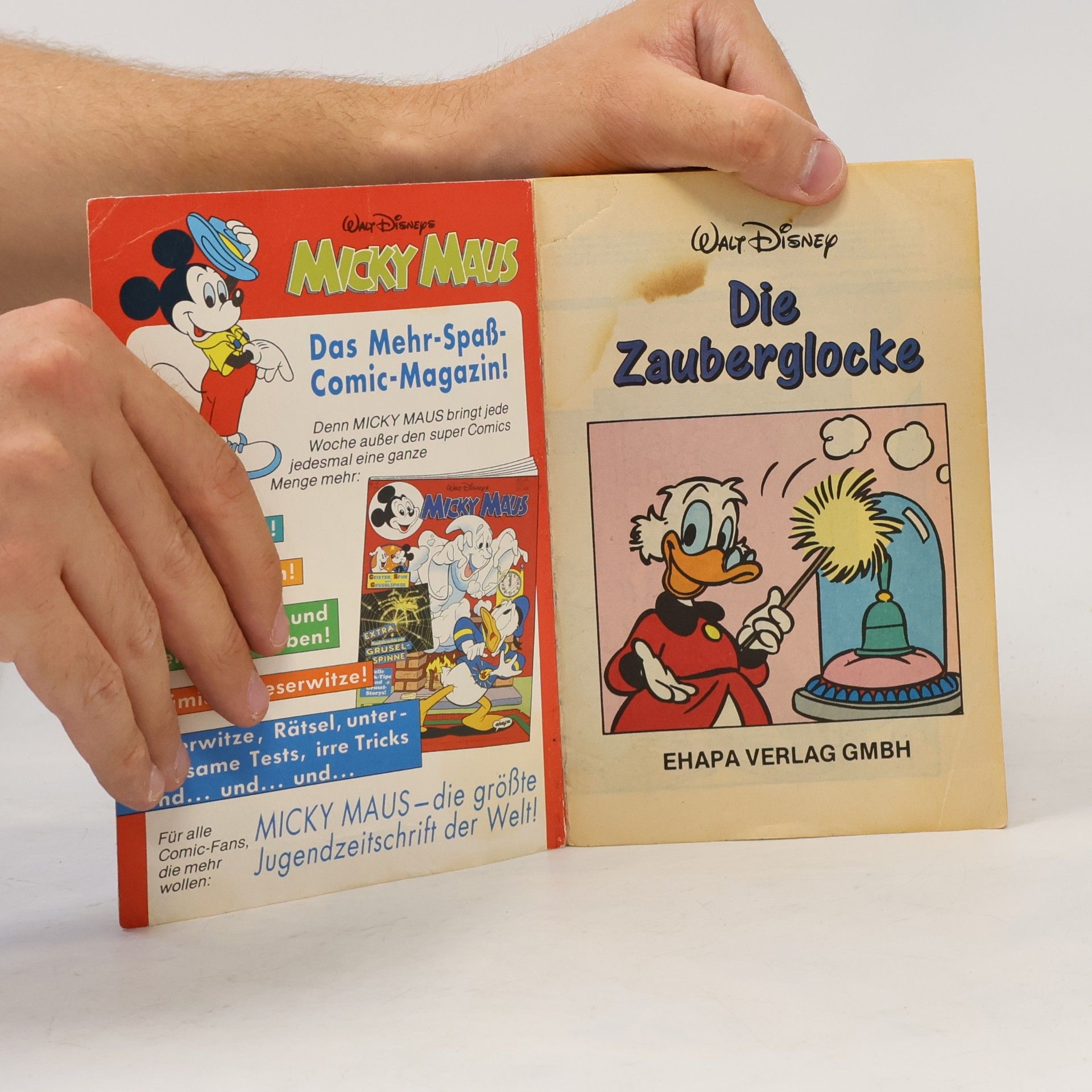 Walt Disney Lustiges Taschenbuch Nr. 183. Die Zauberglocke