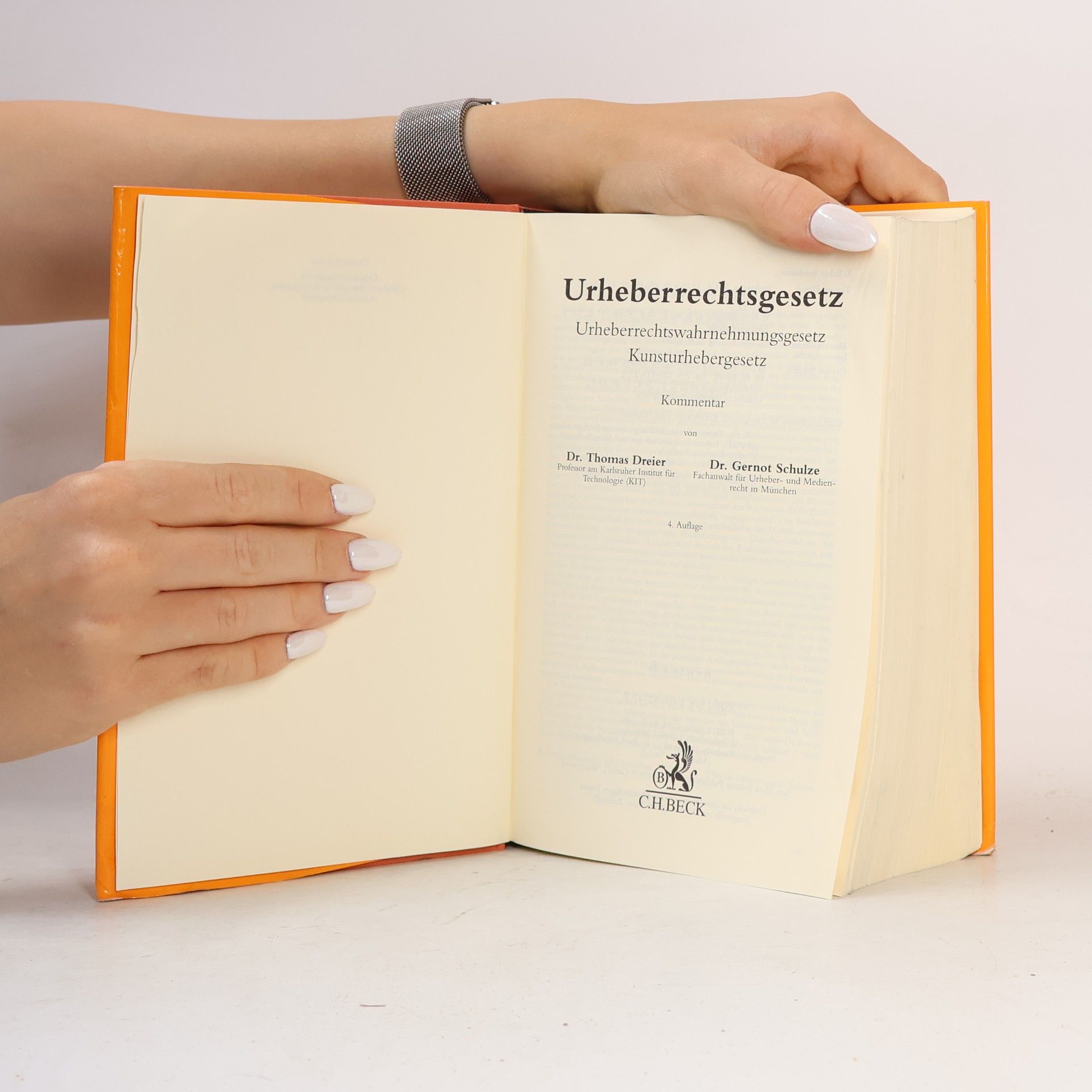 Thomas Dreier Urheberrechtsgesetz