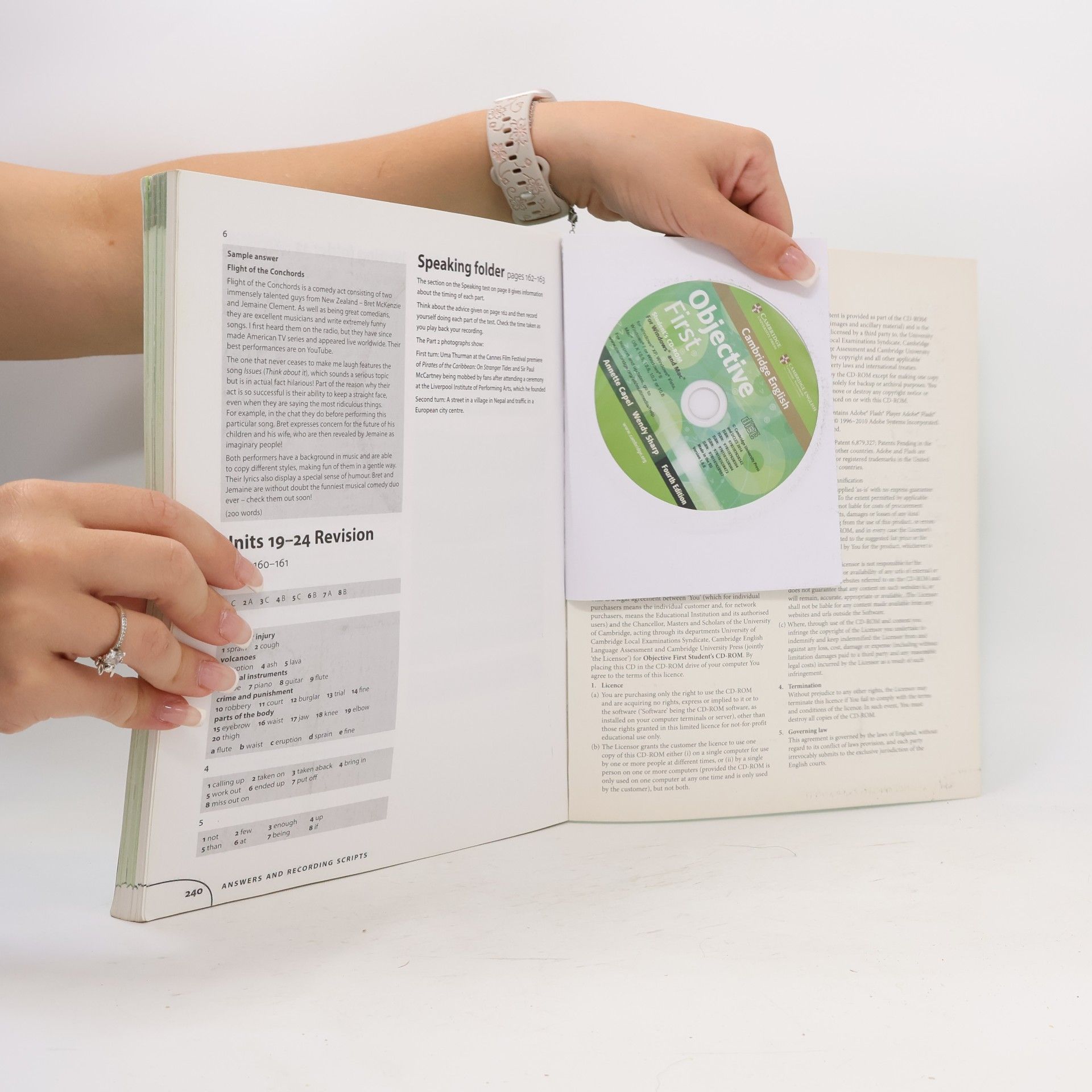 Annette Capel Cambridge English objective first : student's book with answers