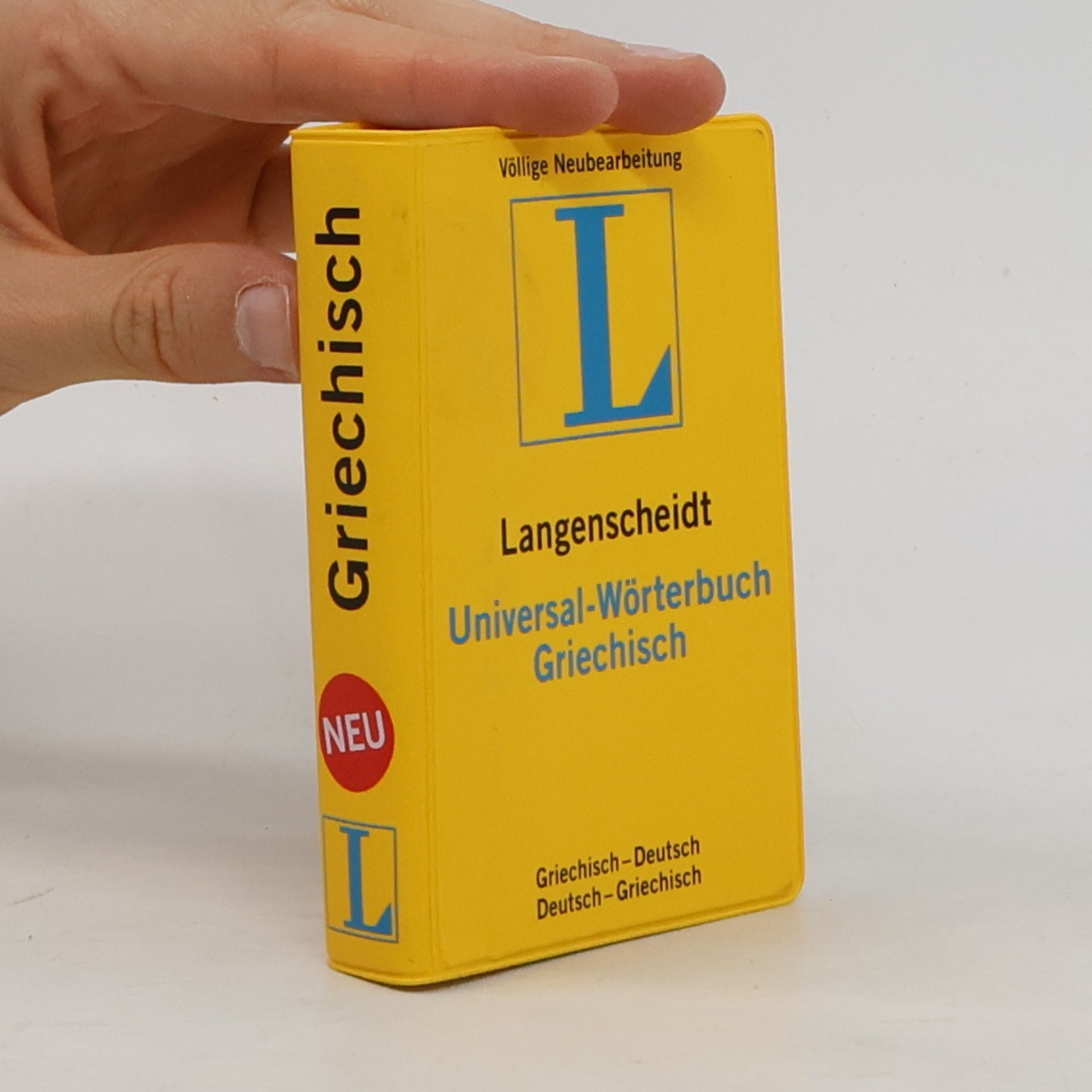 Aglaia Alexiou Puljer Langenscheidt, Universal-Wörterbuch Griechisch