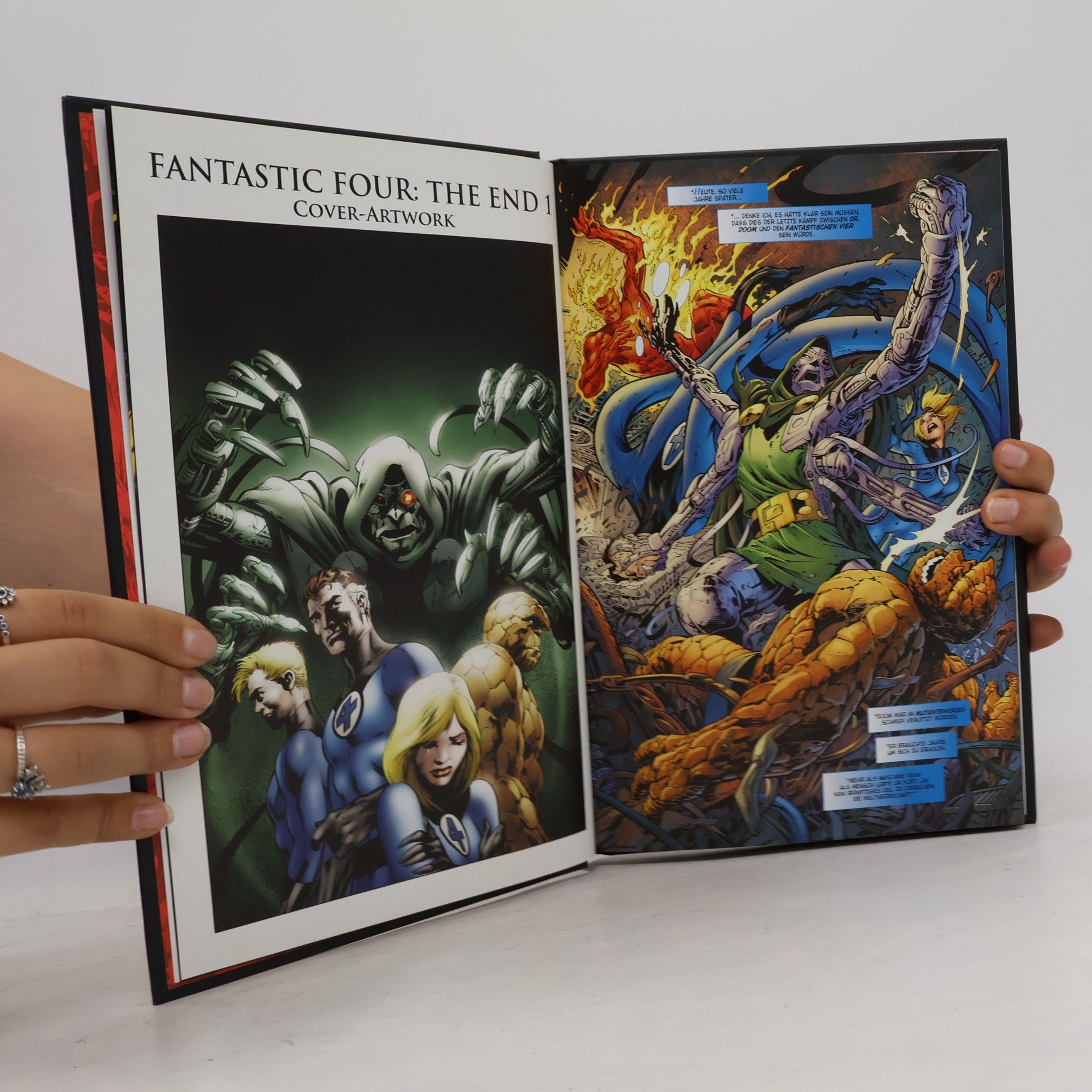 Alan Davis Die offizielle Marvel-Comics-Sammlung 47. Fantastic Four. Das Ende