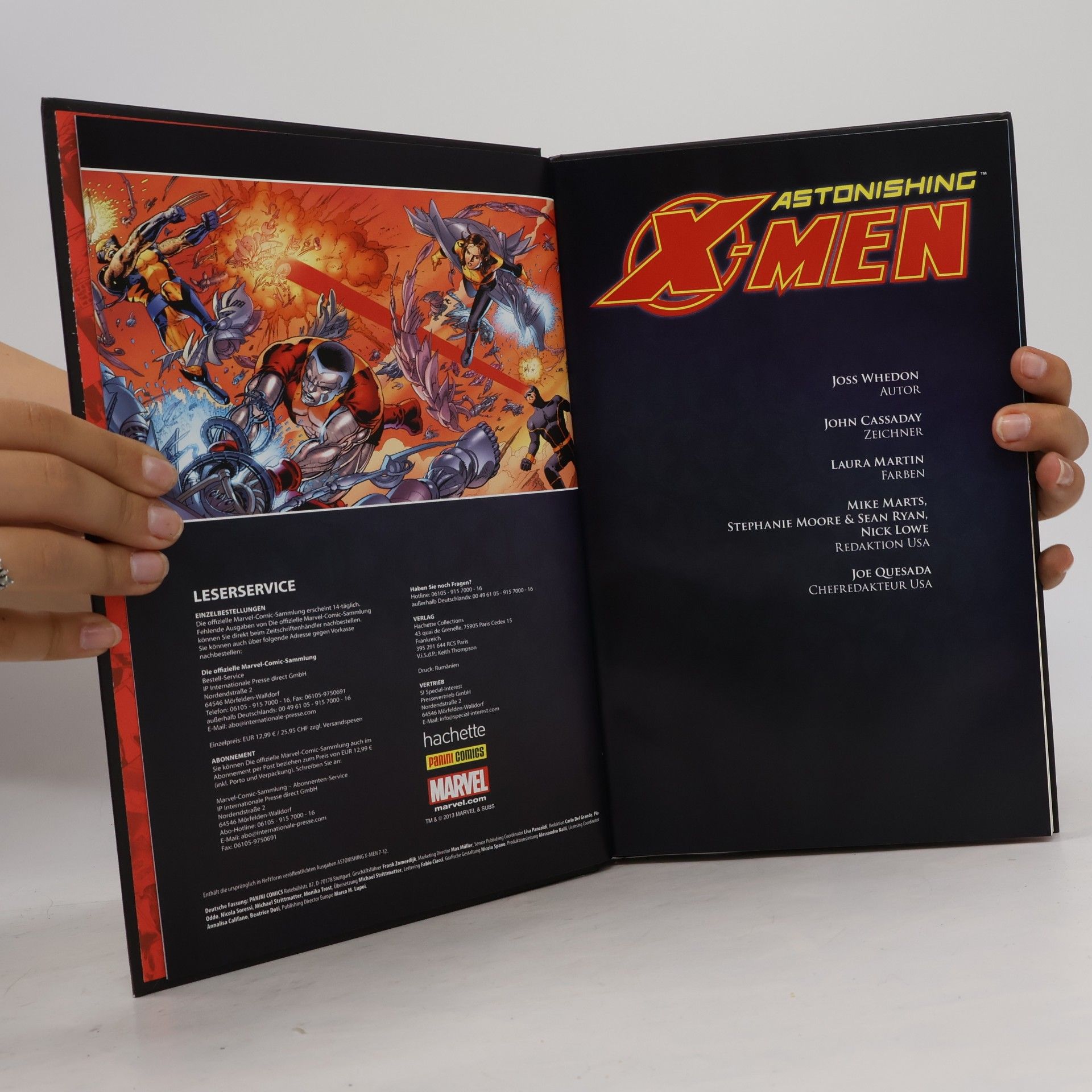 Joss Whedon Die offizielle Marvel-Comic-Sammlung 39. Astonishing X-Men. Gefährlich