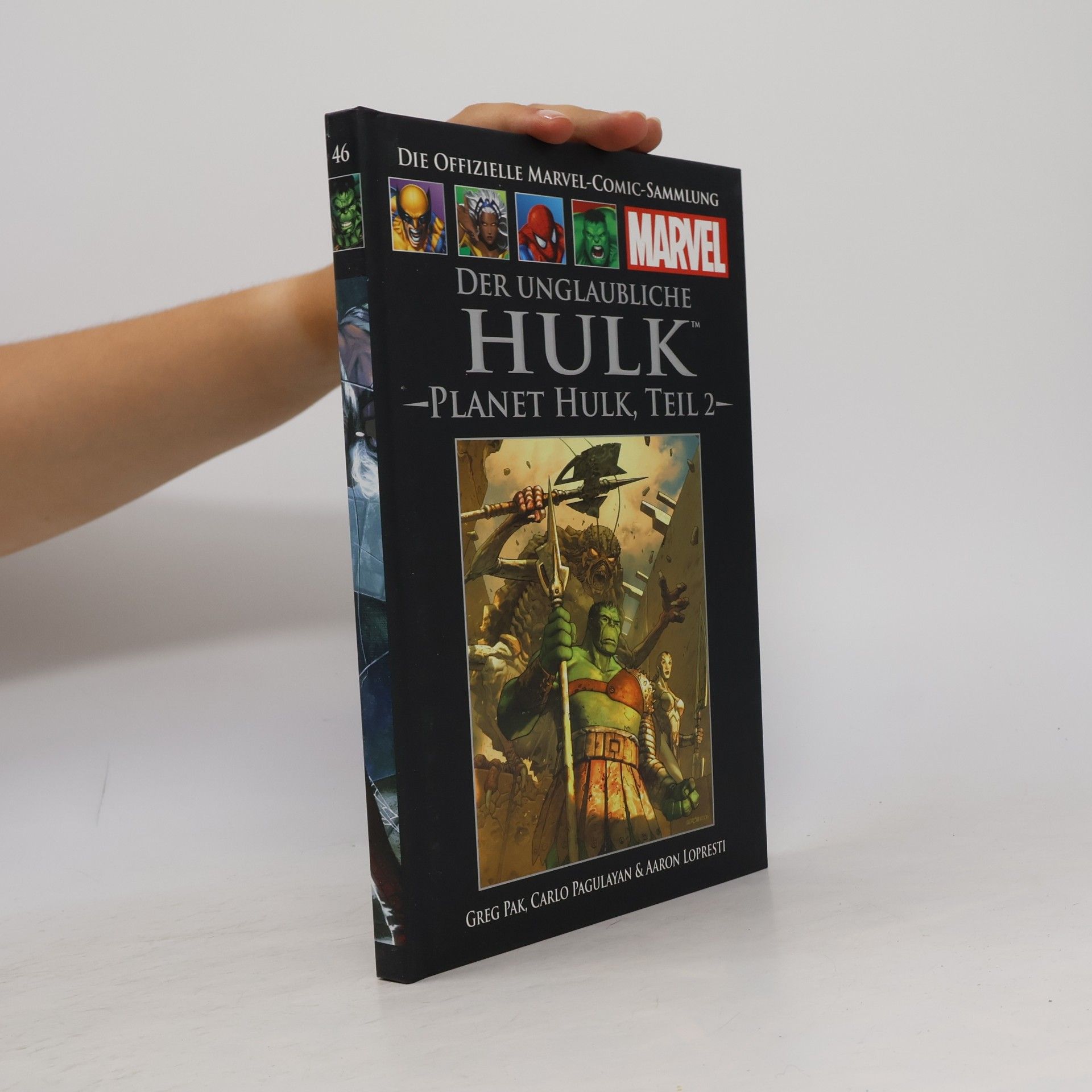 Carlo Pagulayan Die offizielle Marvel-Comic-Sammlung 46. Der unglaubliche Hulk. Planet Hulk, Teil 2