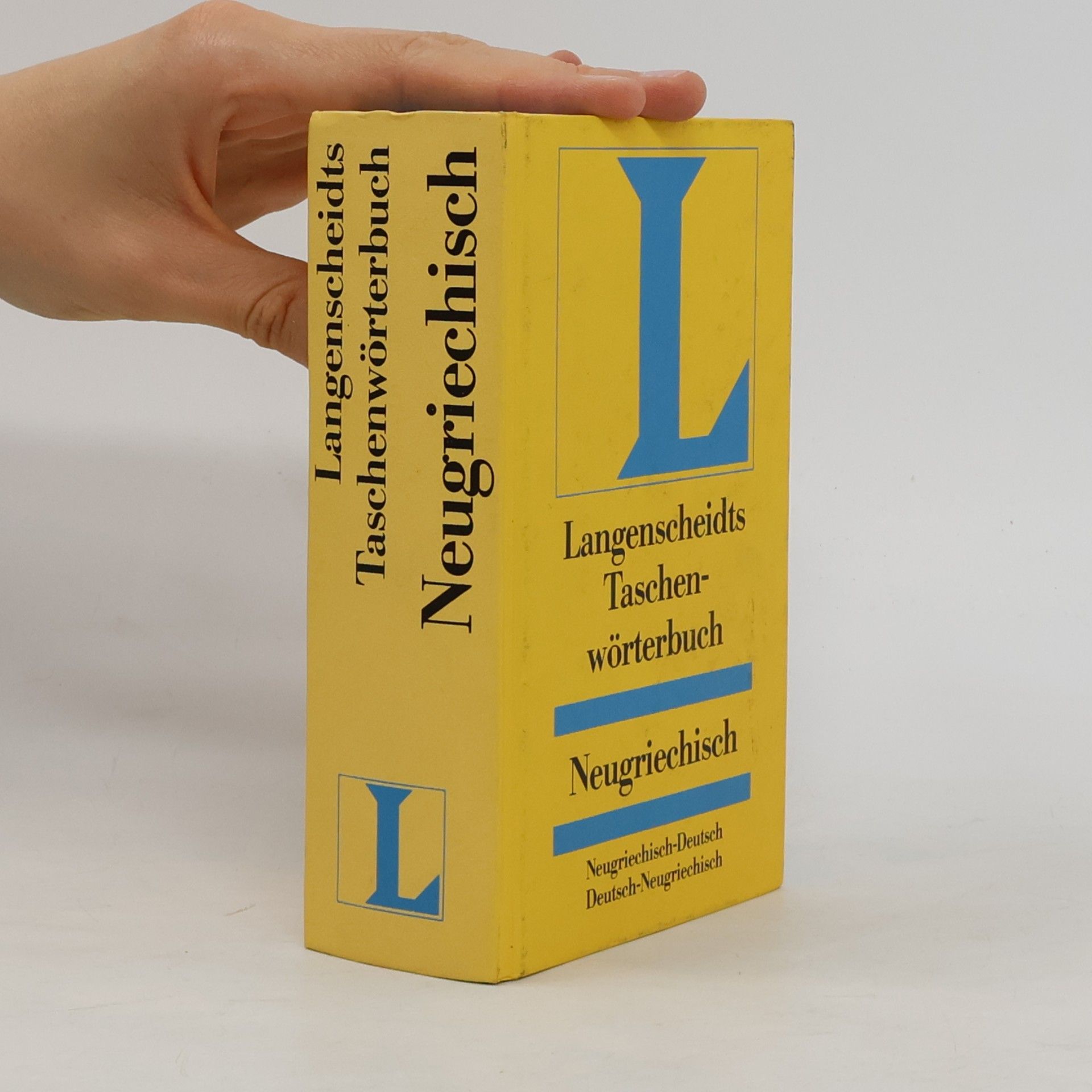 Heinz F. Wendt Langenscheidts Taschenwörterbuch Neugriechisch