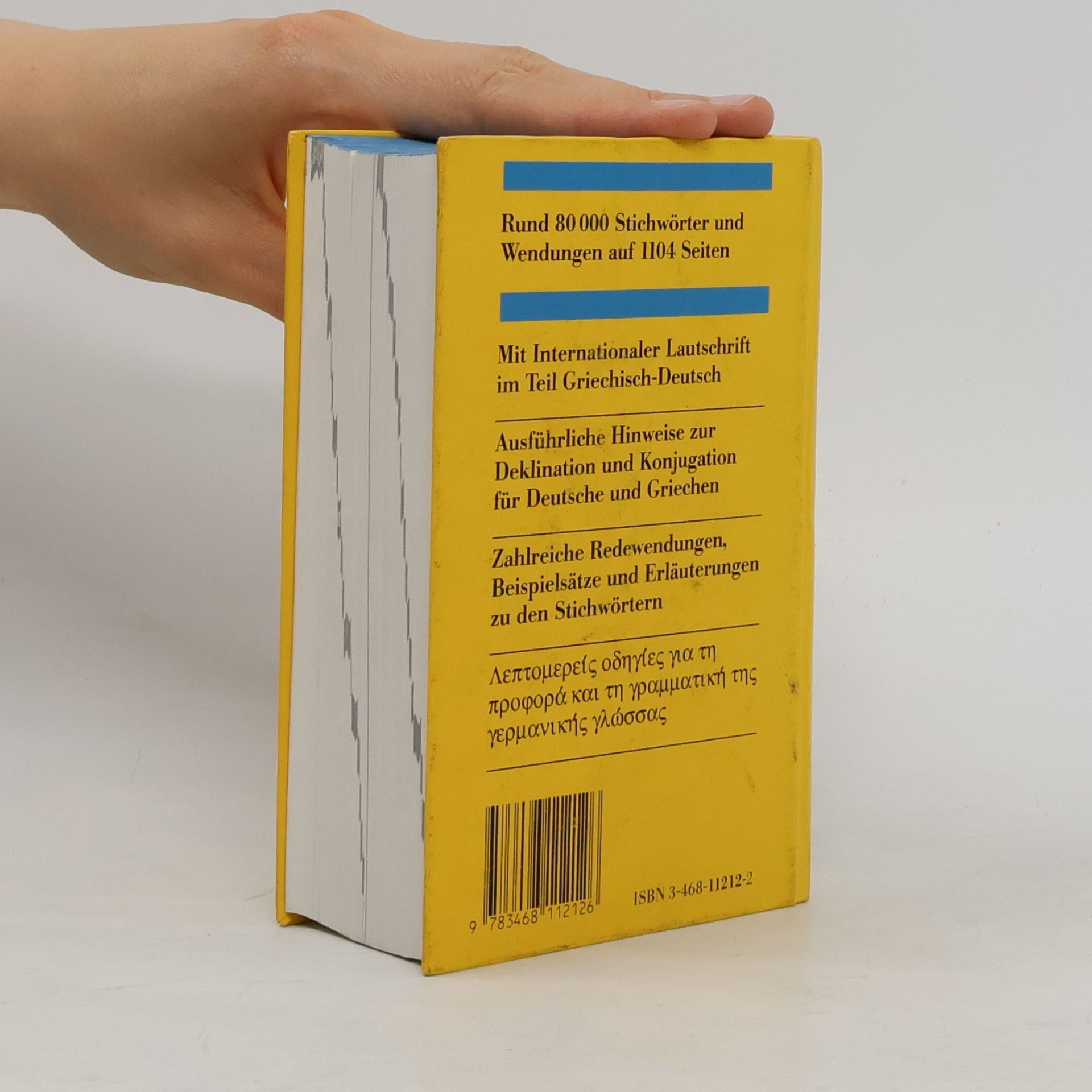 Heinz F. Wendt Langenscheidts Taschenwörterbuch Neugriechisch