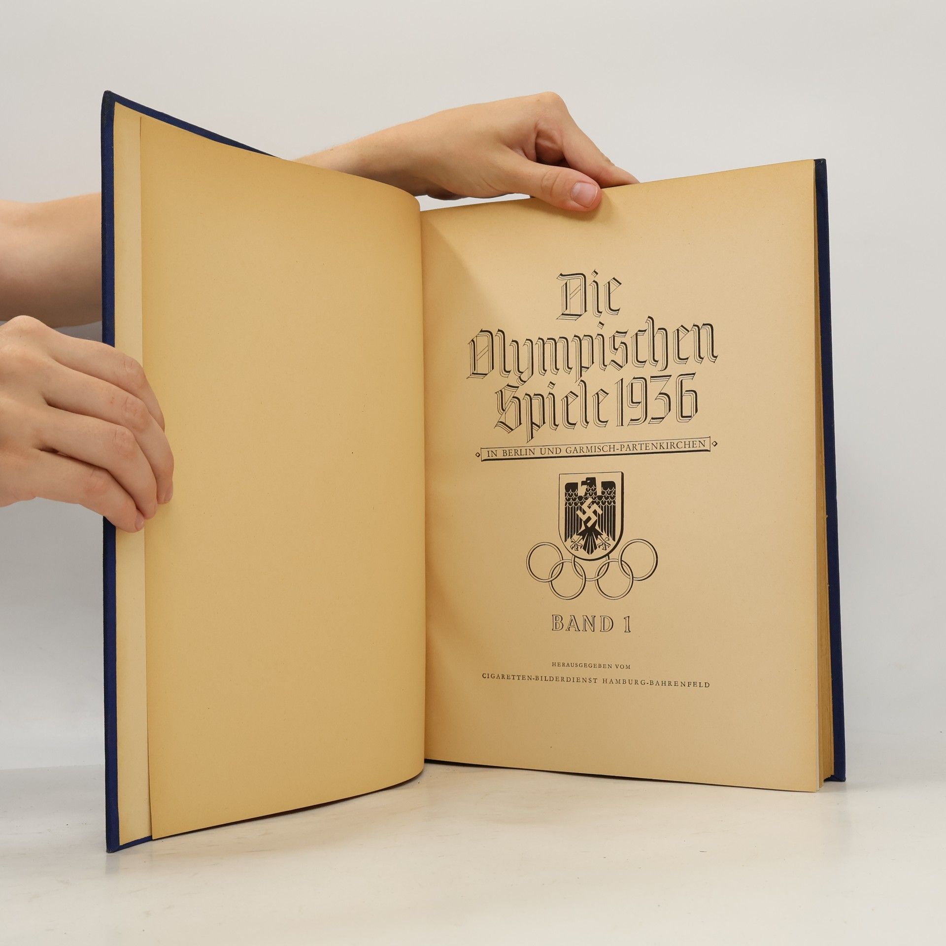 Walter Richter Die Olympischen Spiele 1936 in Berlin und Garmisch-Partenkirchen. Band 1