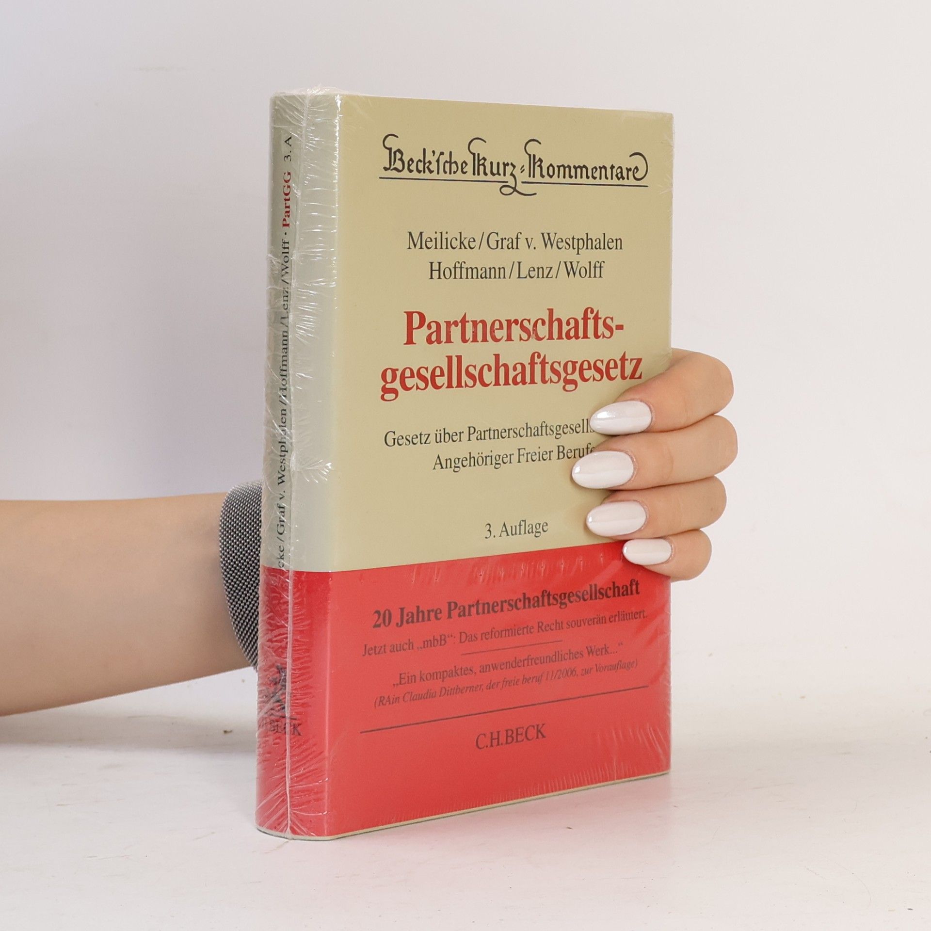 Graf v. Westphalen Beck'sche Kurz-Kommentare - 49: Partnerschaftsgesellschaftsgesetz