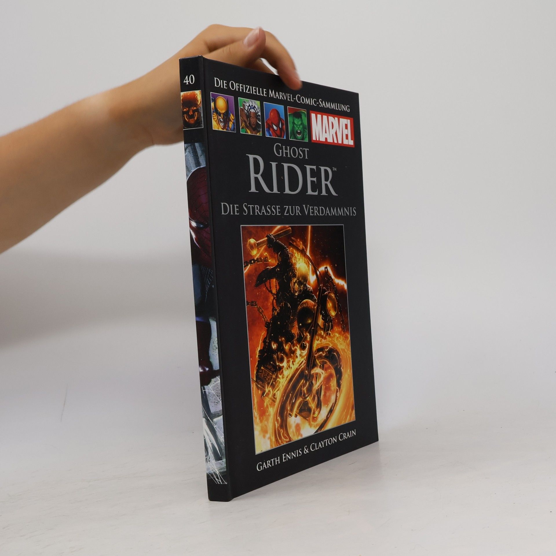 Clayton Crain Die offizielle Marvel-Comic-Sammlung 40. Ghost Rider: Die Straße zur Verdammnis