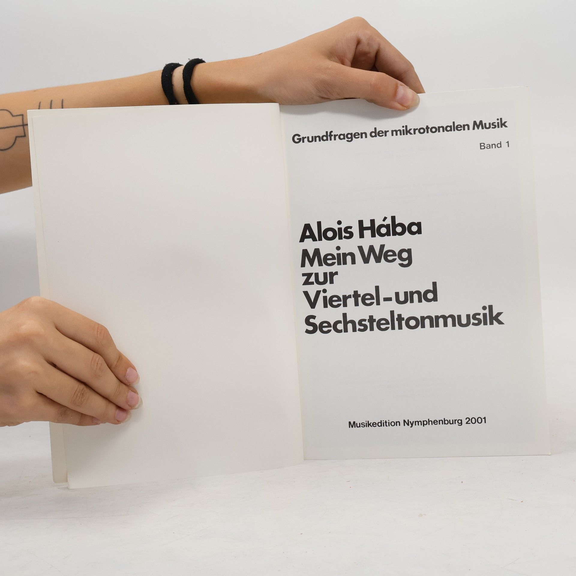 Alois Hába Mein Weg zur Viertel- und Sechsteltonmusik