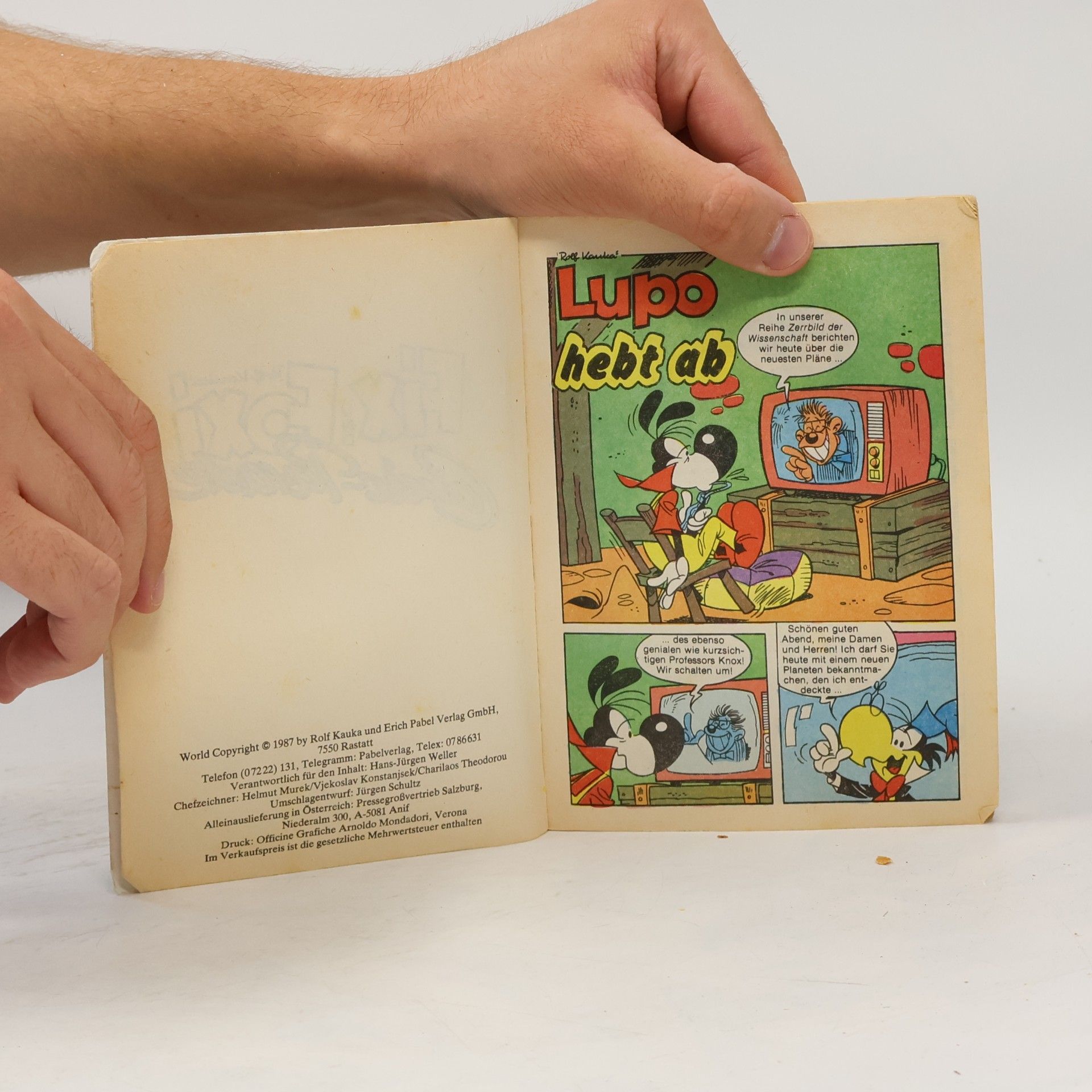 Rolf Kauka Fix und Foxi Comic-Parade