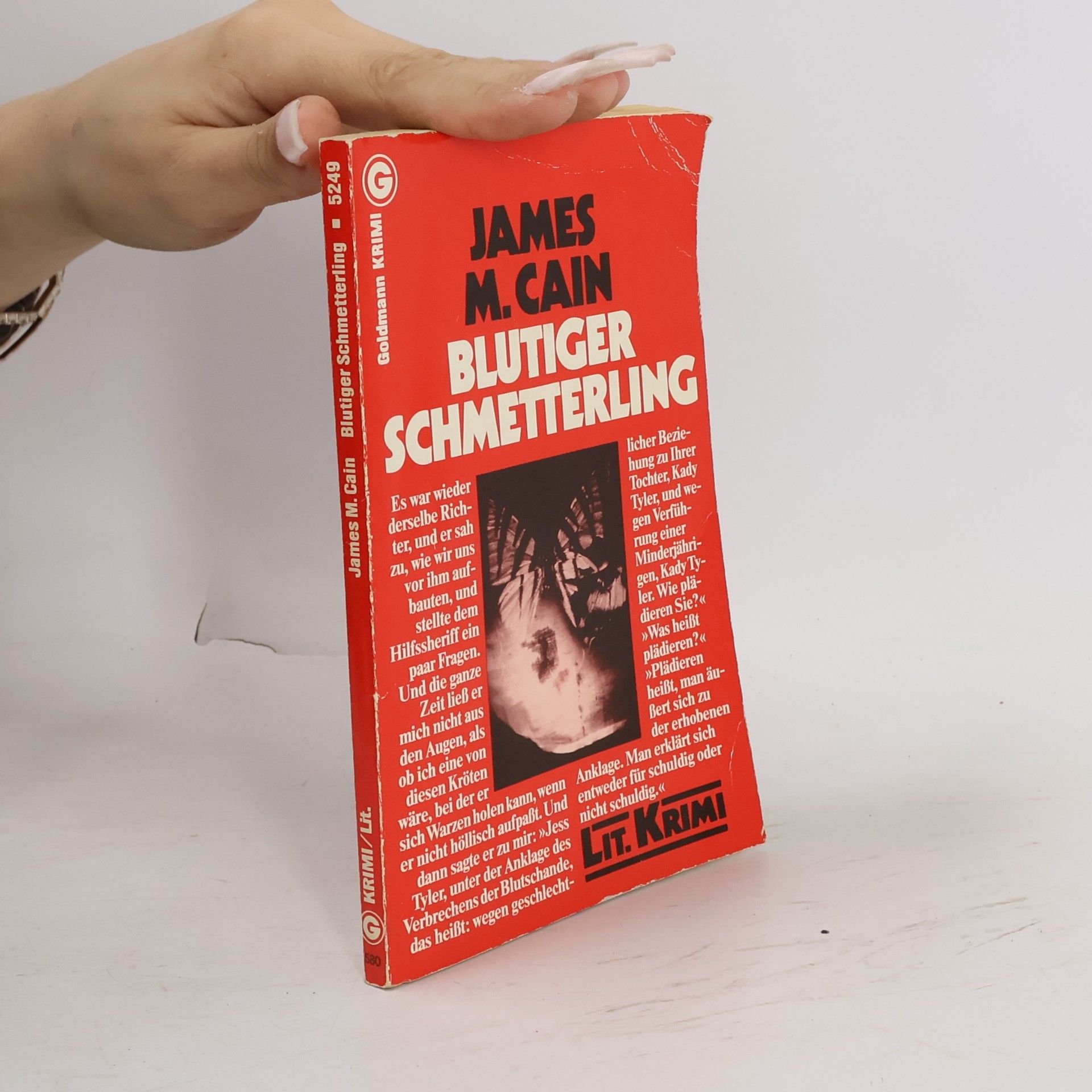 James M. Cain Blutiger Schmetterling