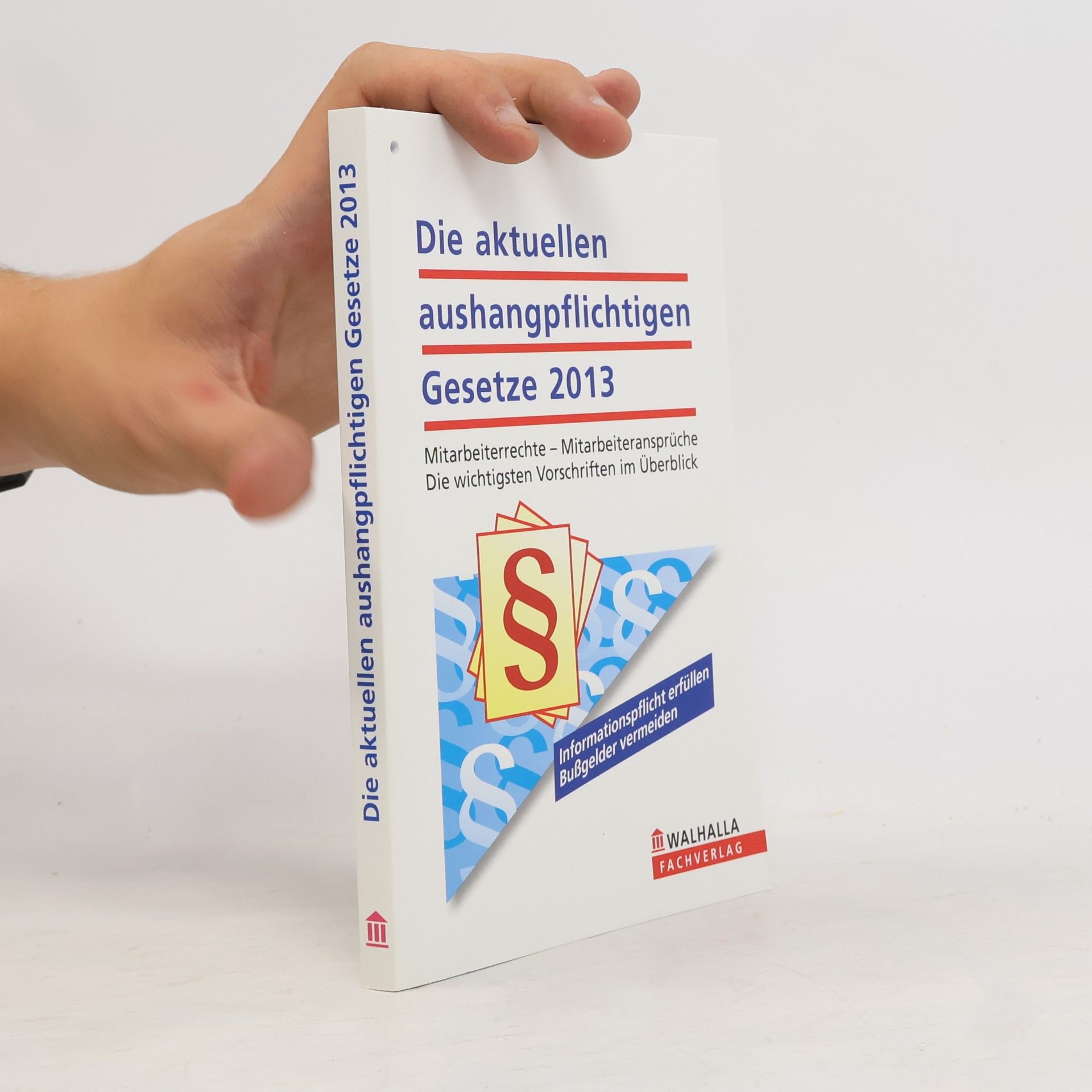 Autorenkollektiv Die aktuellen aushangpflichtigen Gesetze 2013
