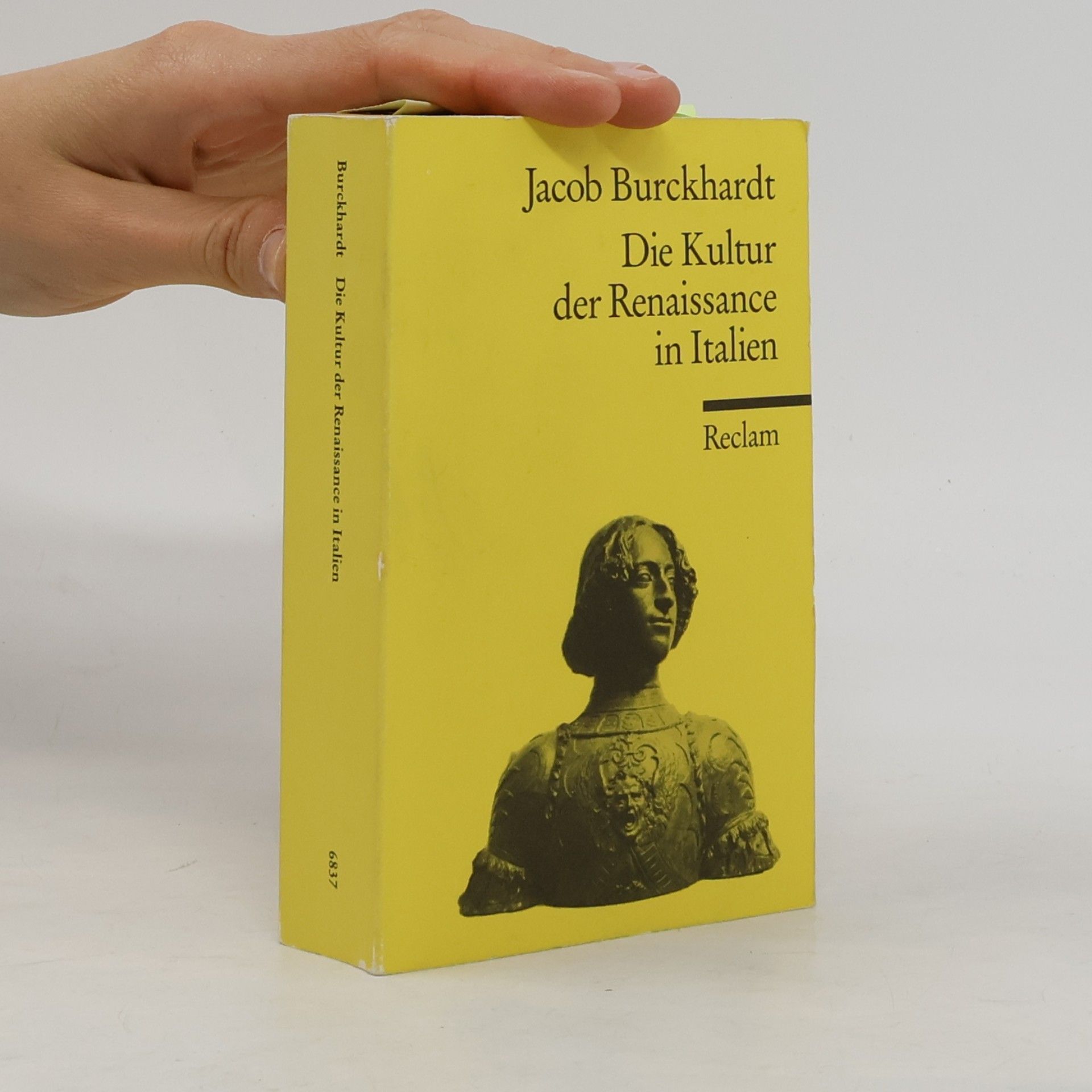 Jacob Burckhardt Die Kultur der Renaissance in Italien