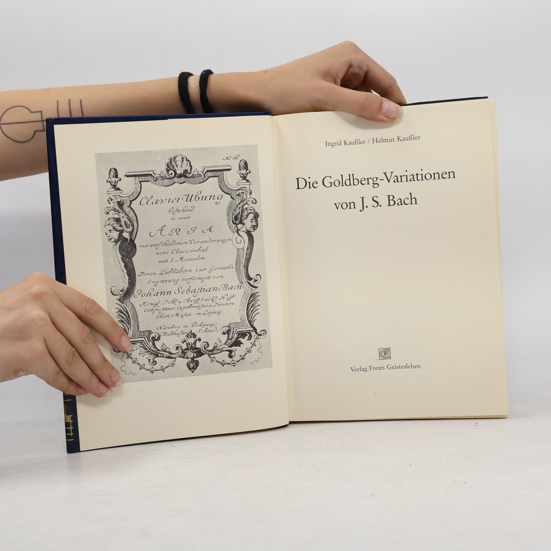 Ingrid Kaußler Die Goldberg-Variationen von J. S. Bach