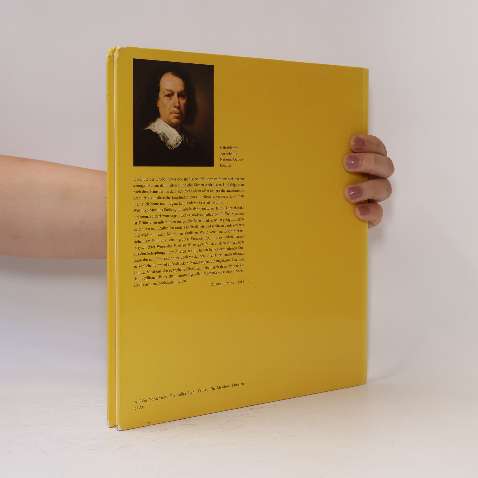 H. Takács Marianna Welt der Kunst. Bartolomé Esteban Murillo