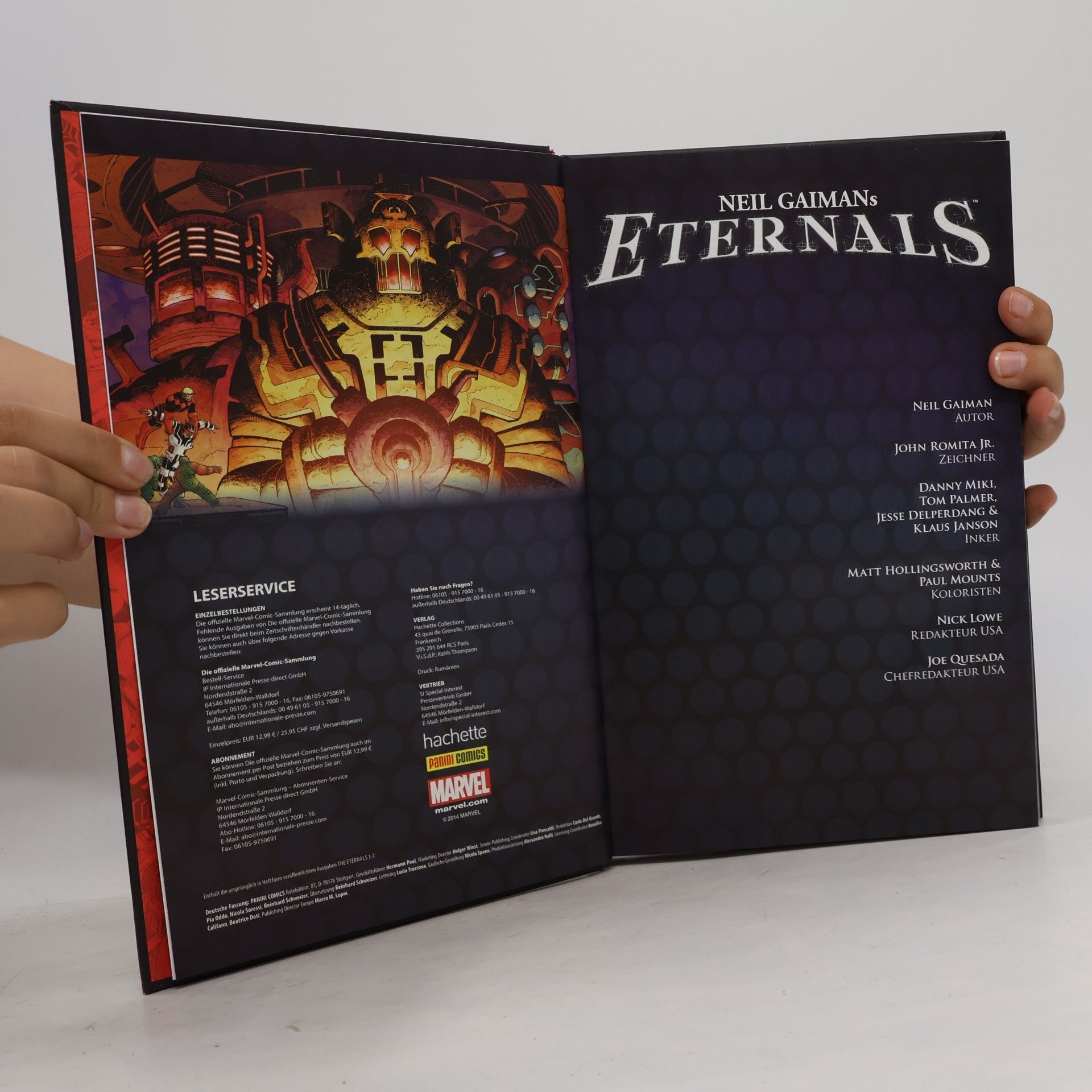 Neil Gaiman Die offizielle Marvel-Comic-Sammlung 51. Eternals