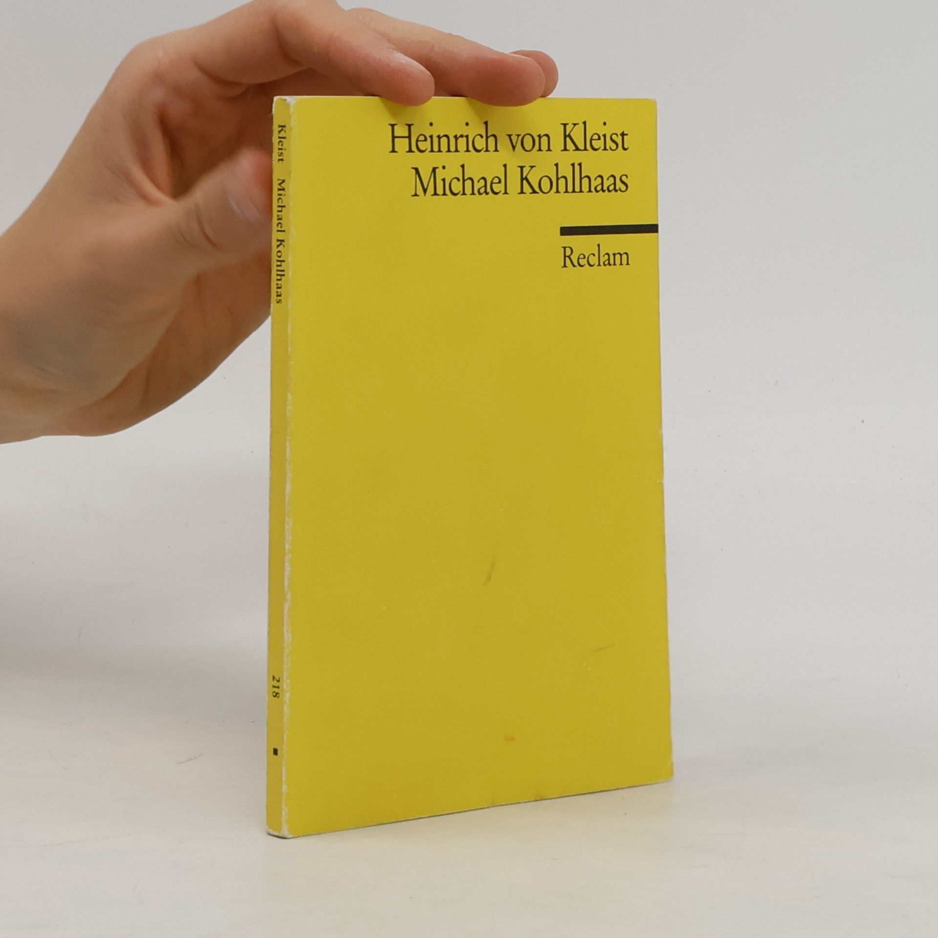 Heinrich von Kleist Michael Kohlhaas