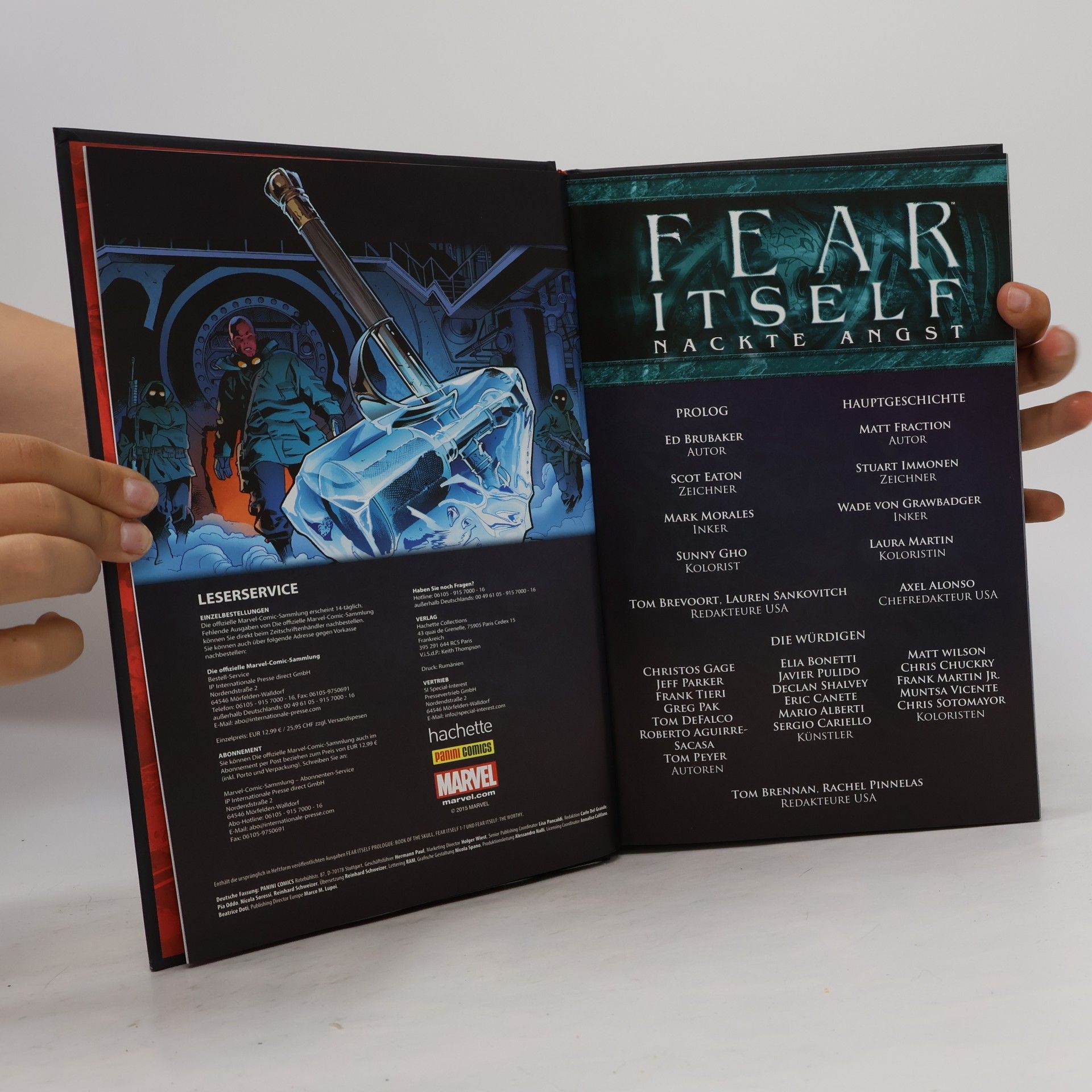 Matt Fraction Fear Itself - Nackte Angst
