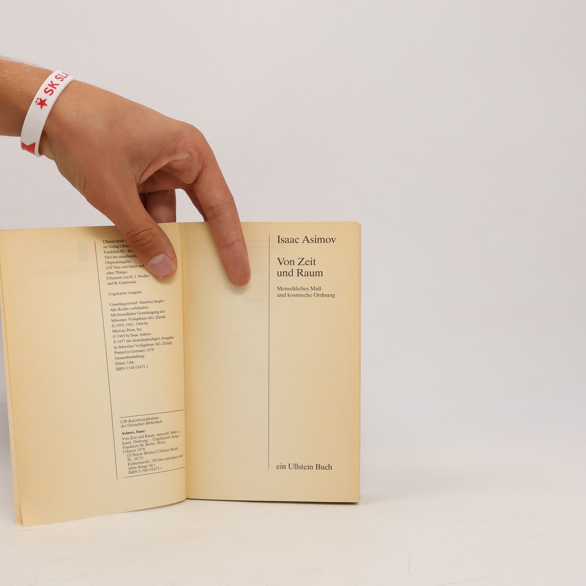 Isaac Asimov Von Zeit und Raum