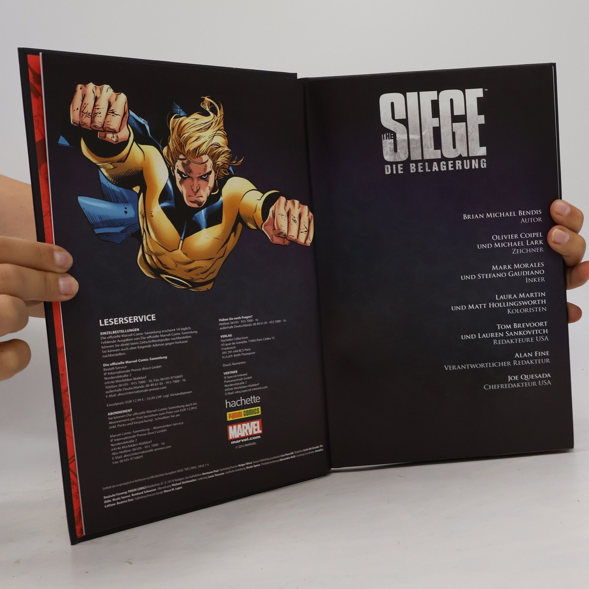 Brian Michael Bendis Die offizielle Marvel-Comic-Sammlung 59. The Siege - Die Belagerung