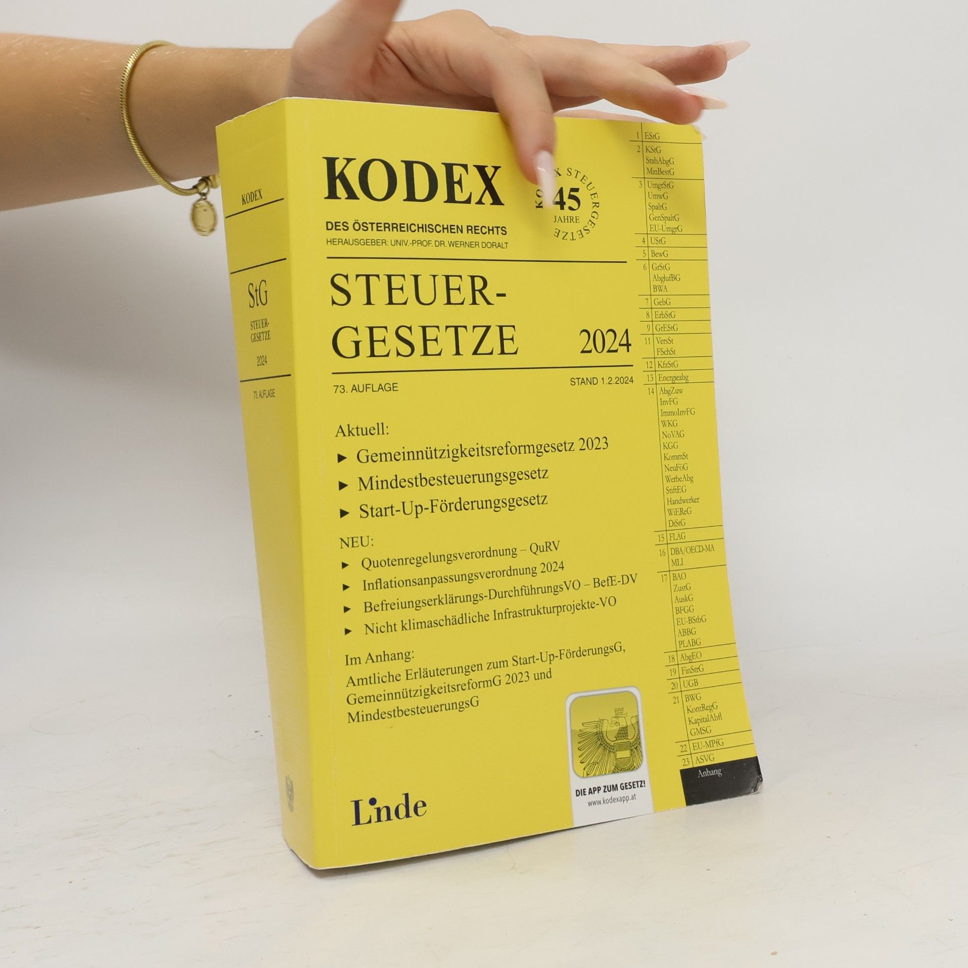 Andrei Bodis KODEX Steuergesetze 2024