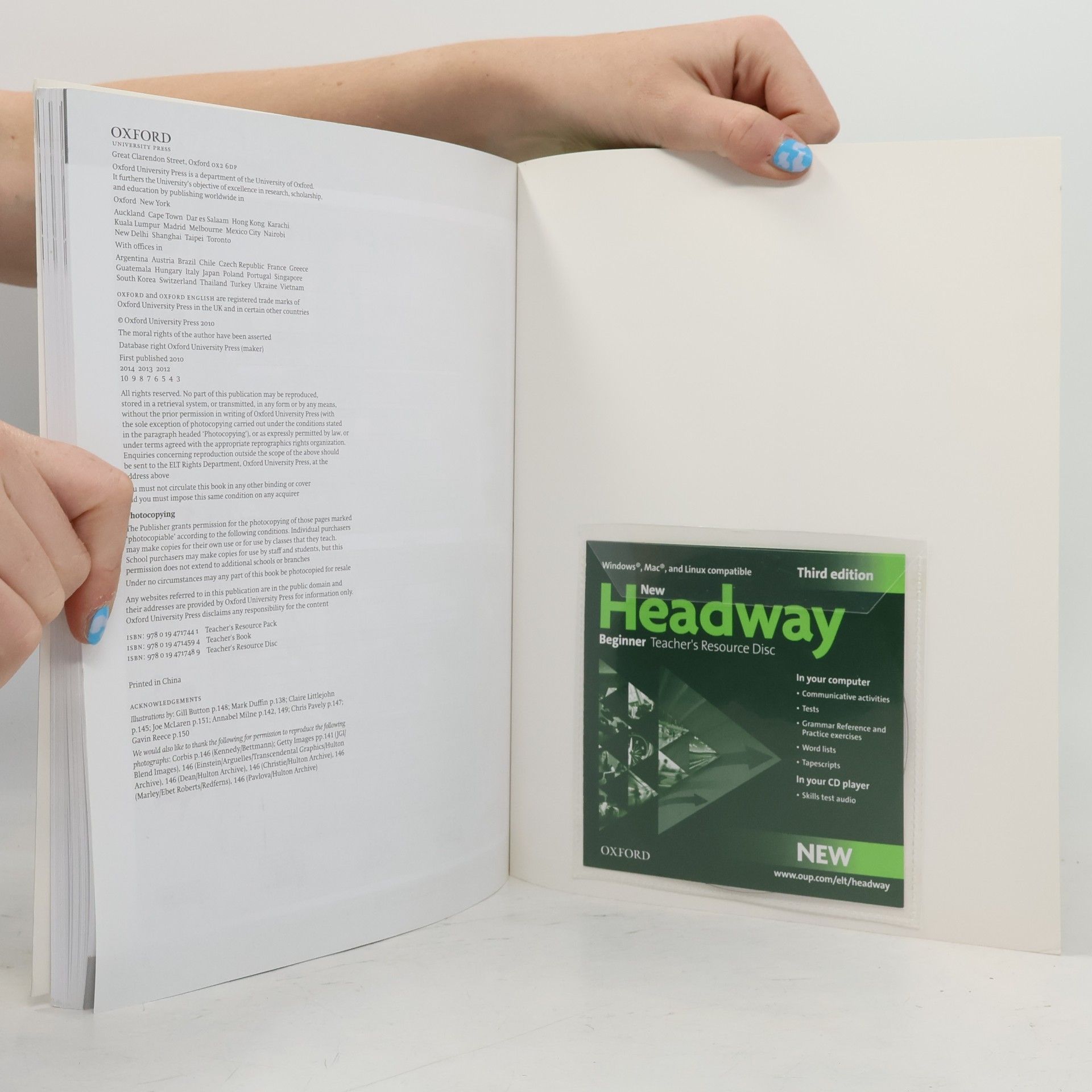 John a Liz Soars New Headway Third edition Beginner Teacher´s Book + Resource CD-rom Pack