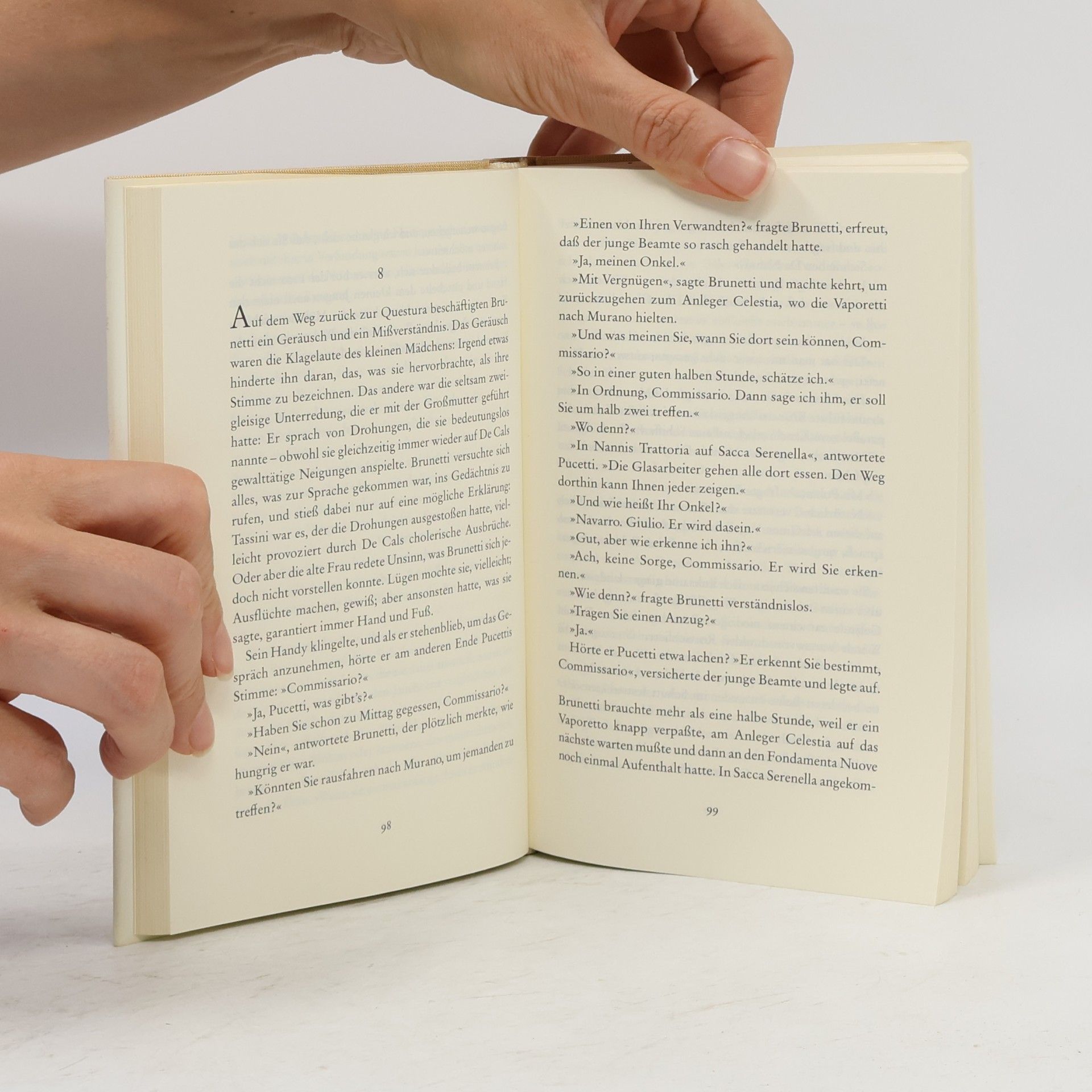 Donna Leon Wie durch ein dunkles Glas