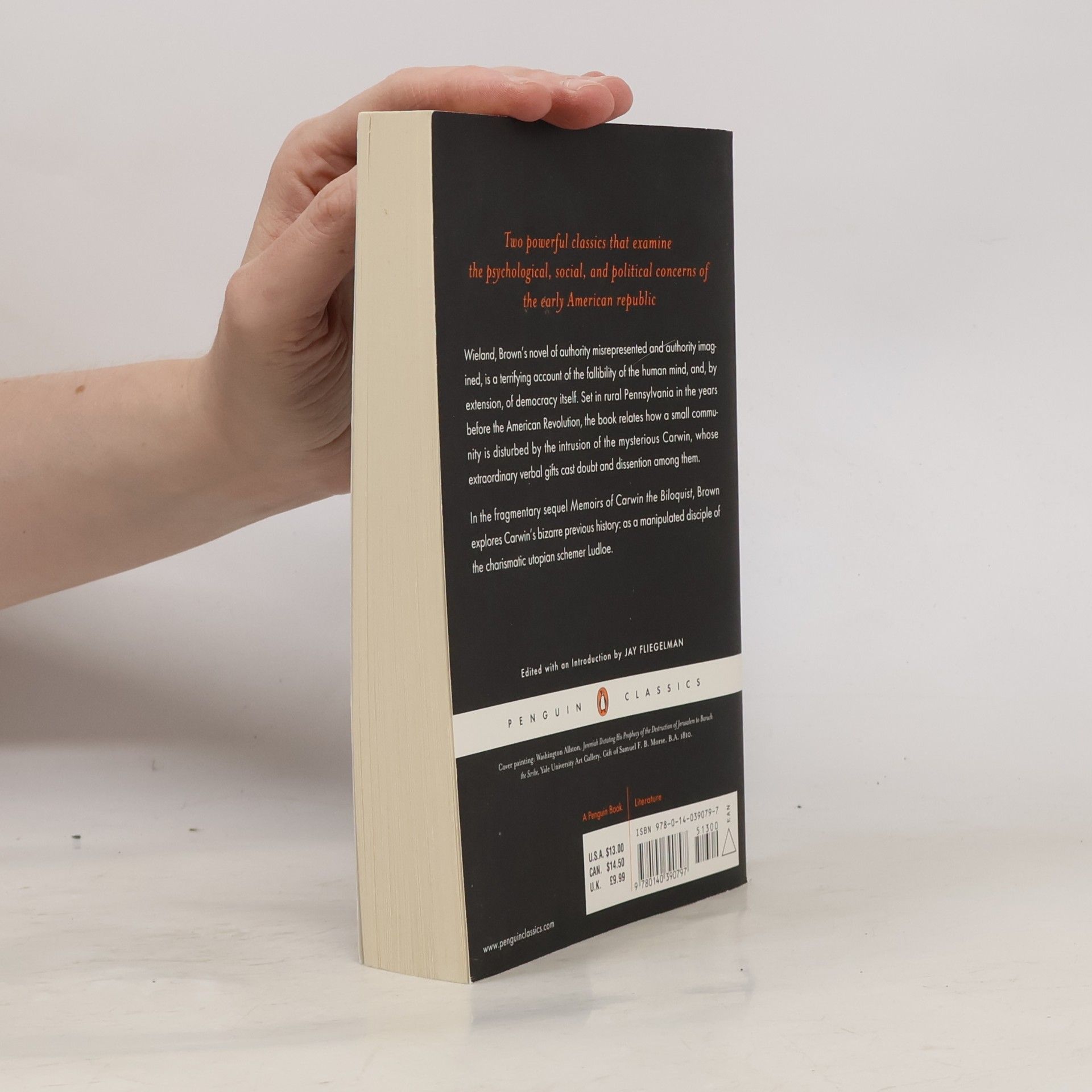 Penguin Books Ltd Wieland and Memoirs of Carwin the Biloquist