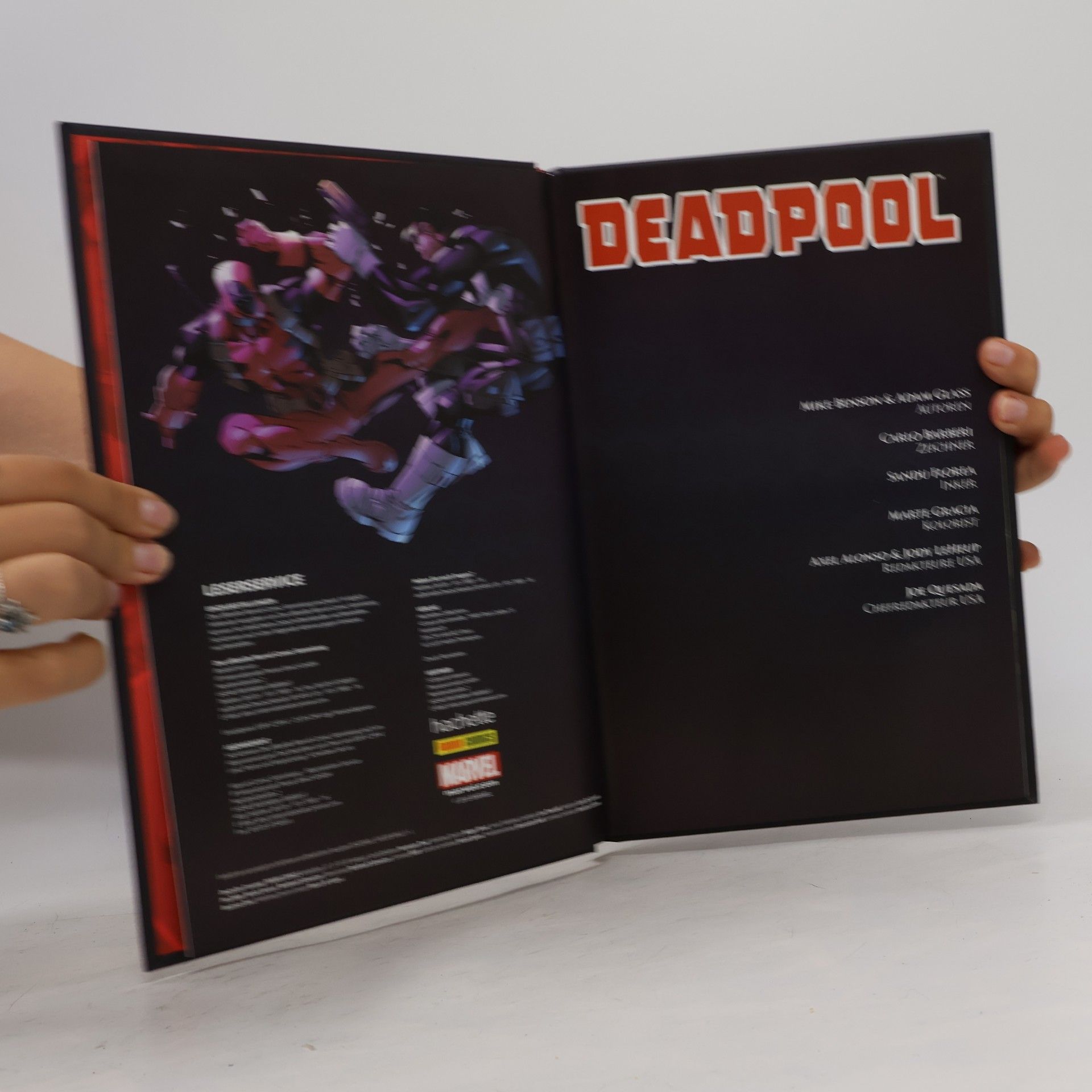 Mike Benson Die offizielle Marvel-Comic-Sammlung 58. Deadpool: Die Wette