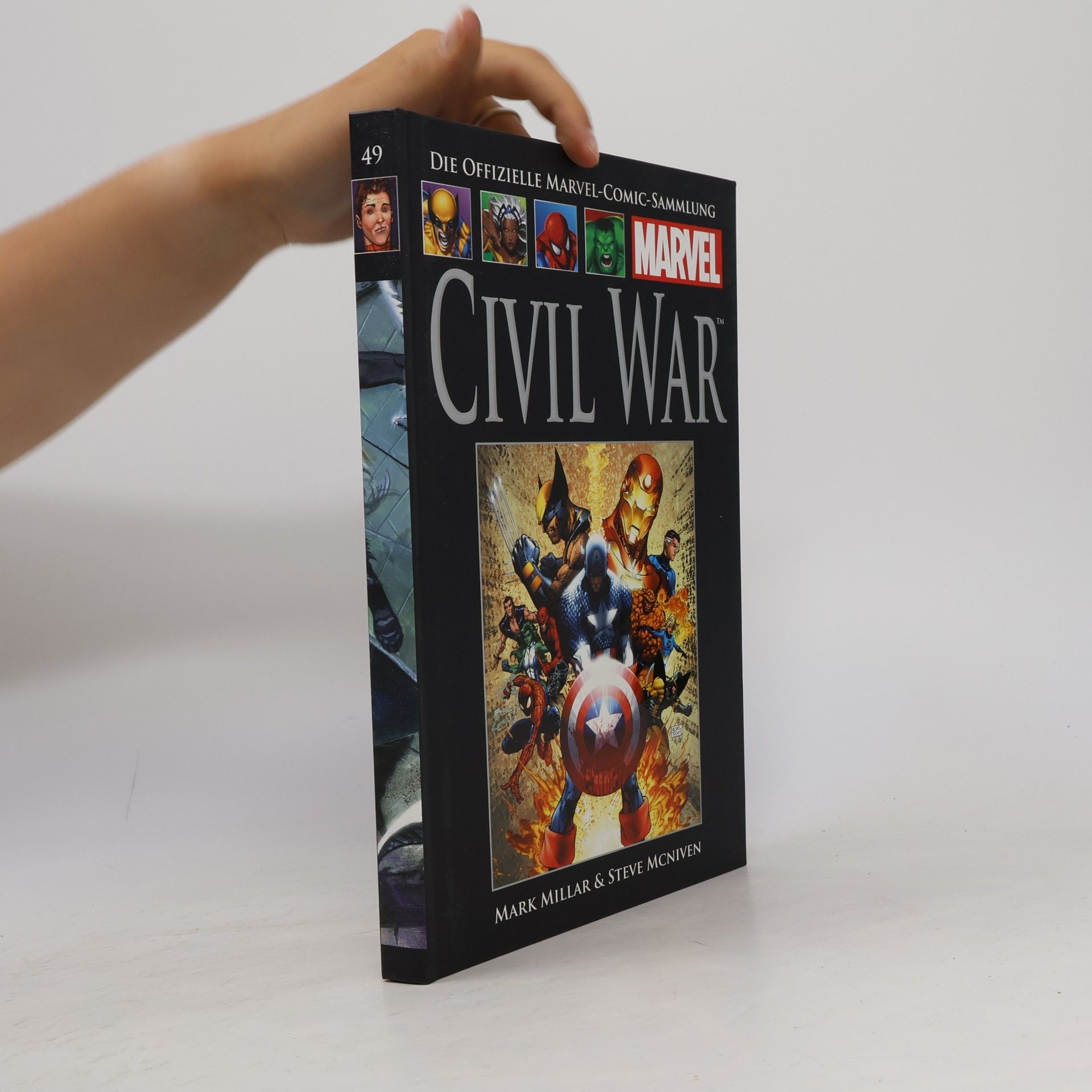 Mark Millar Die offizielle Marvel-Comic-Sammlung 49. Civil War