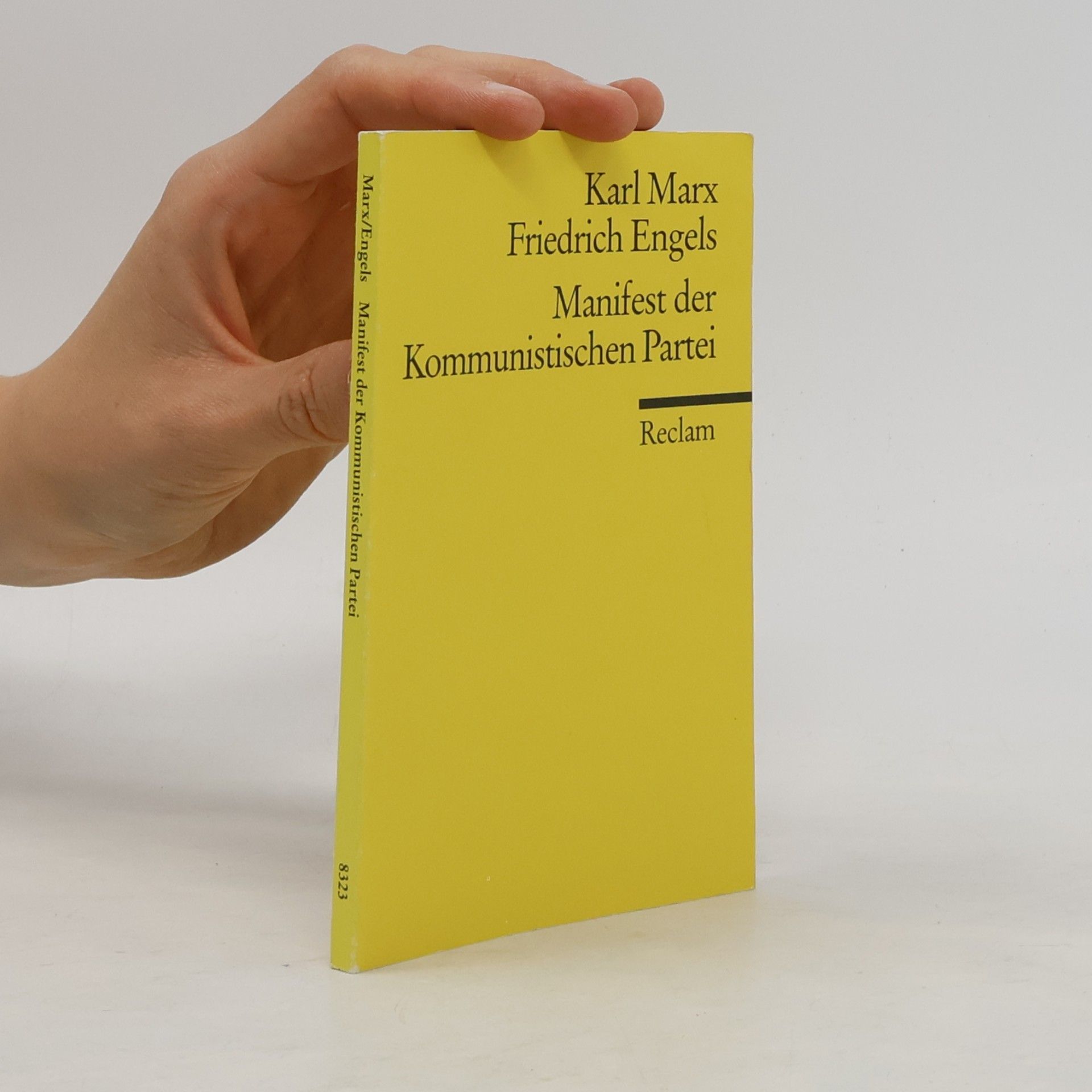 Karl Marx Manifest Der Kommunistischen Partei