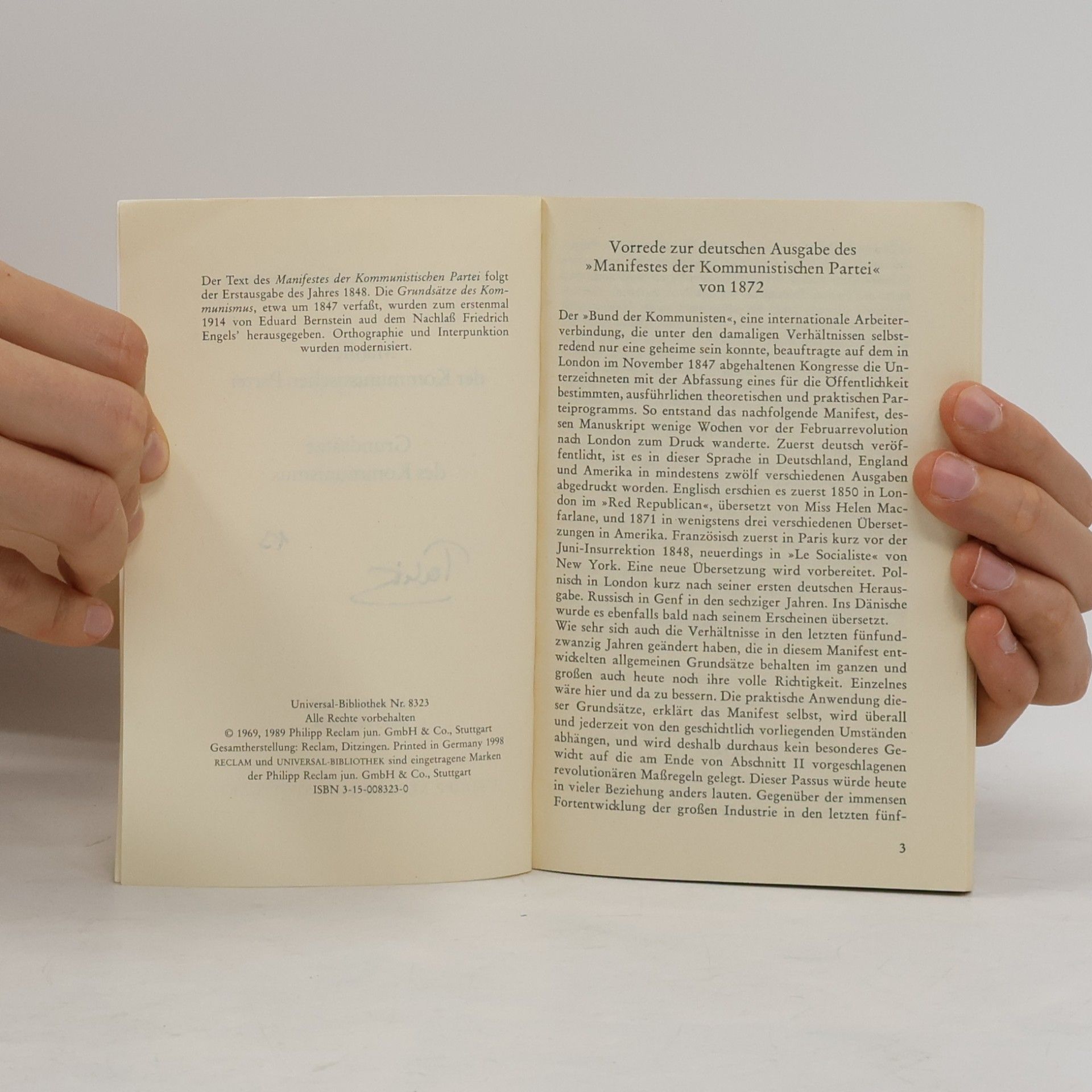 Friedrich Engels Manifest Der Kommunistischen Partei