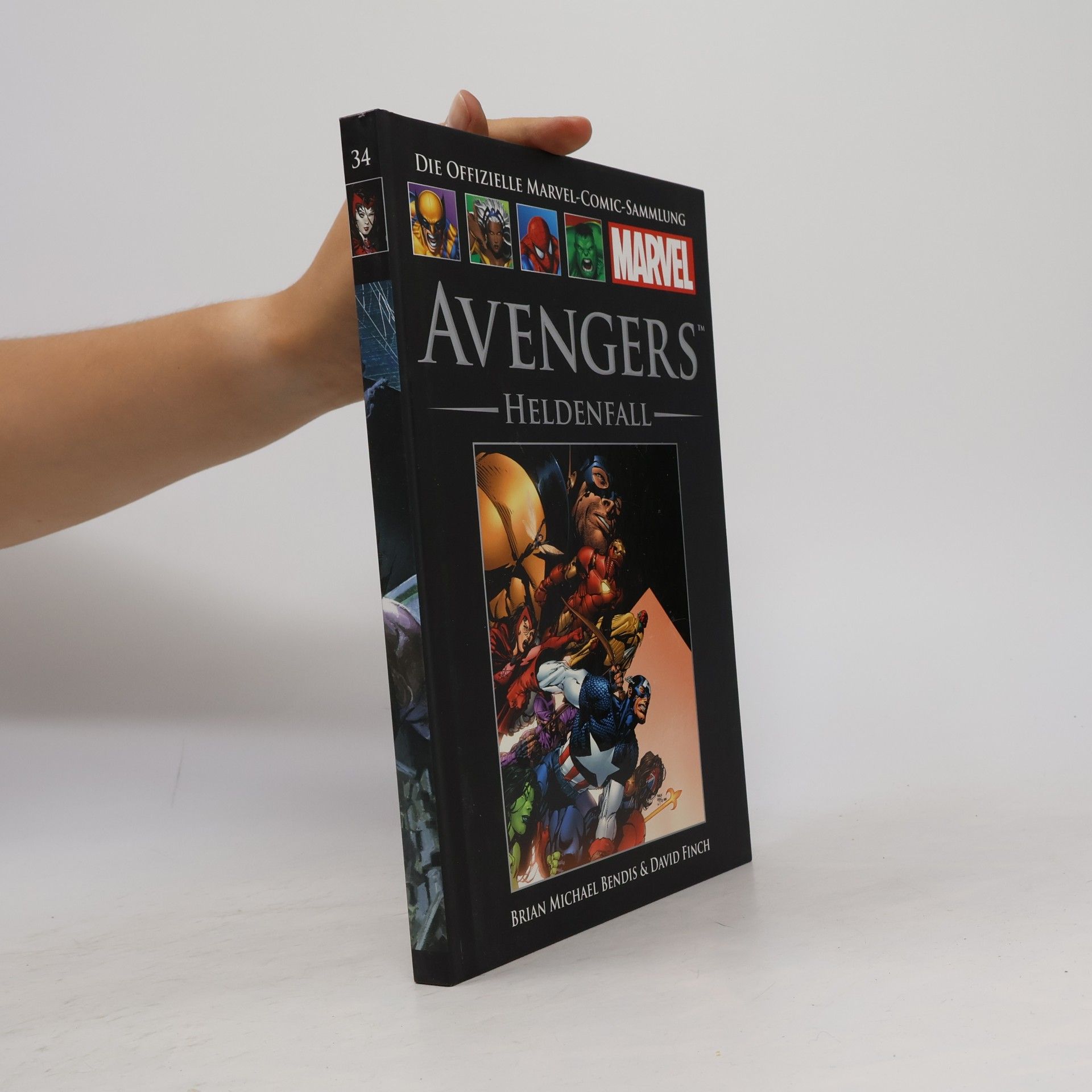 David Finch Die offizielle Marvel-Comic-Sammlung 34. Avengers. Heldenfall