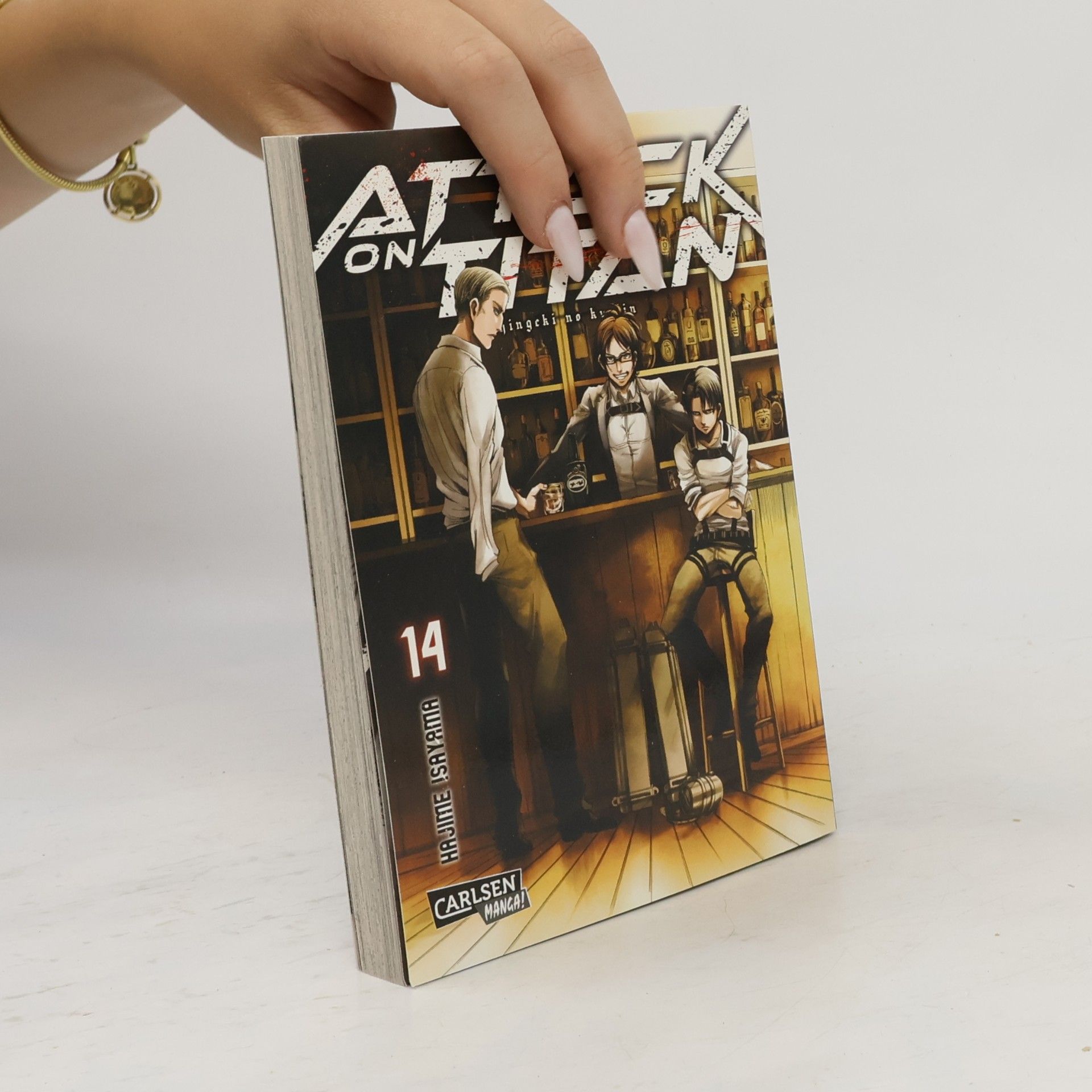Hajime Isayama Attack on Titan 14