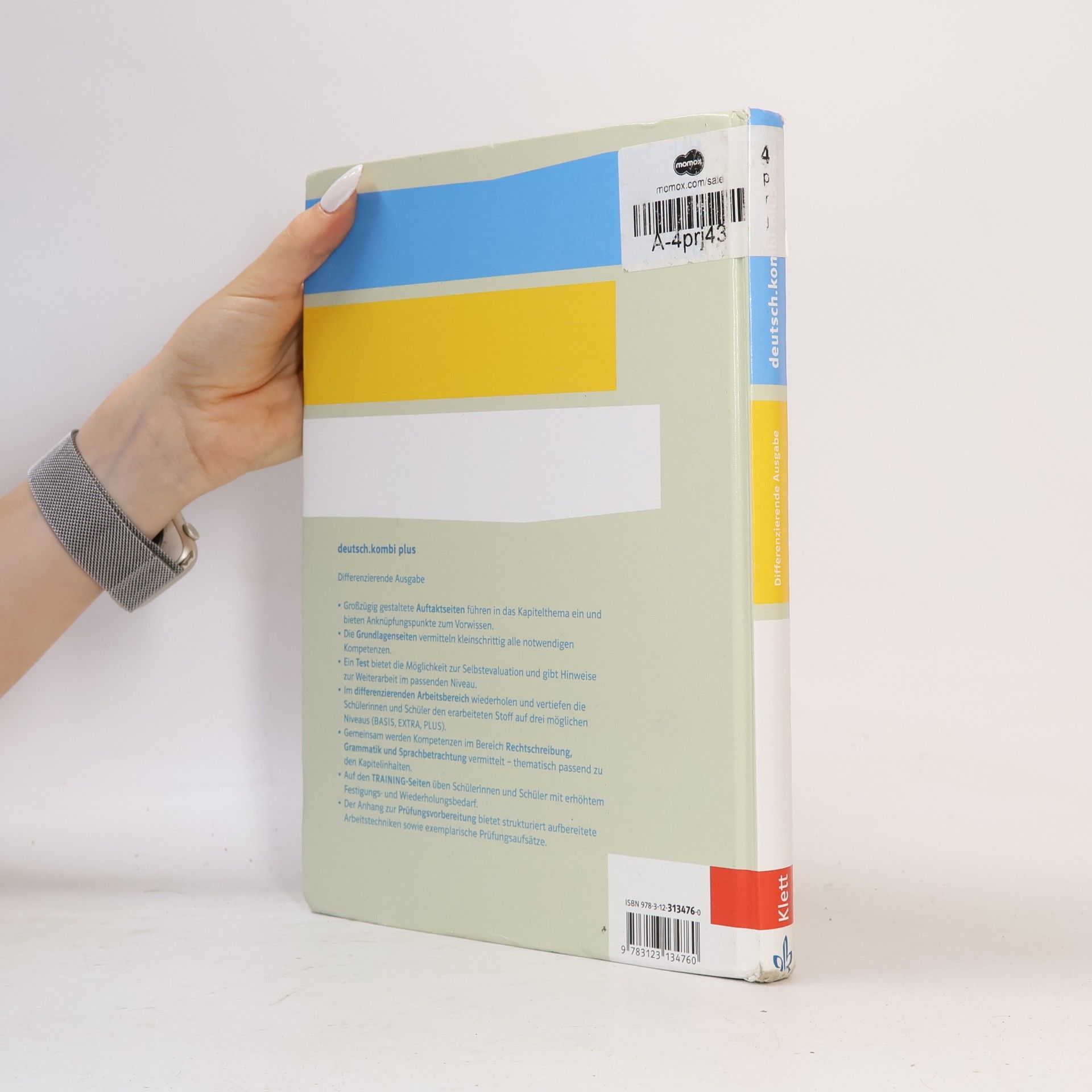 Klett Ernst /Schulbuch deutsch.kombi plus 10. Schülerbuch Klasse 10. Differenzierende Allgemeine Ausgabe ab 2015
